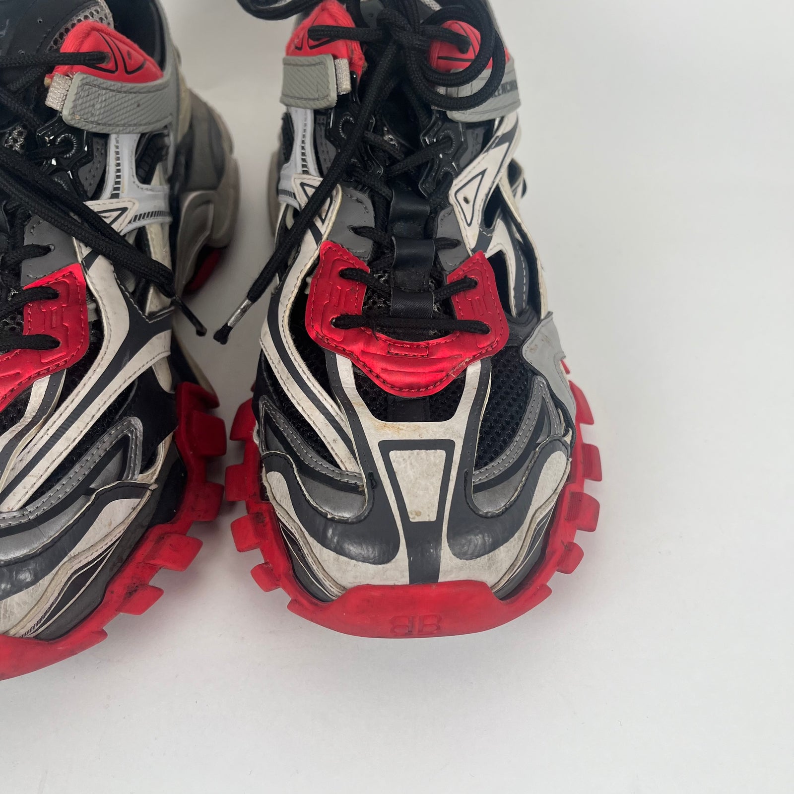 Balenciaga Track 2 Red/Grey Size 12