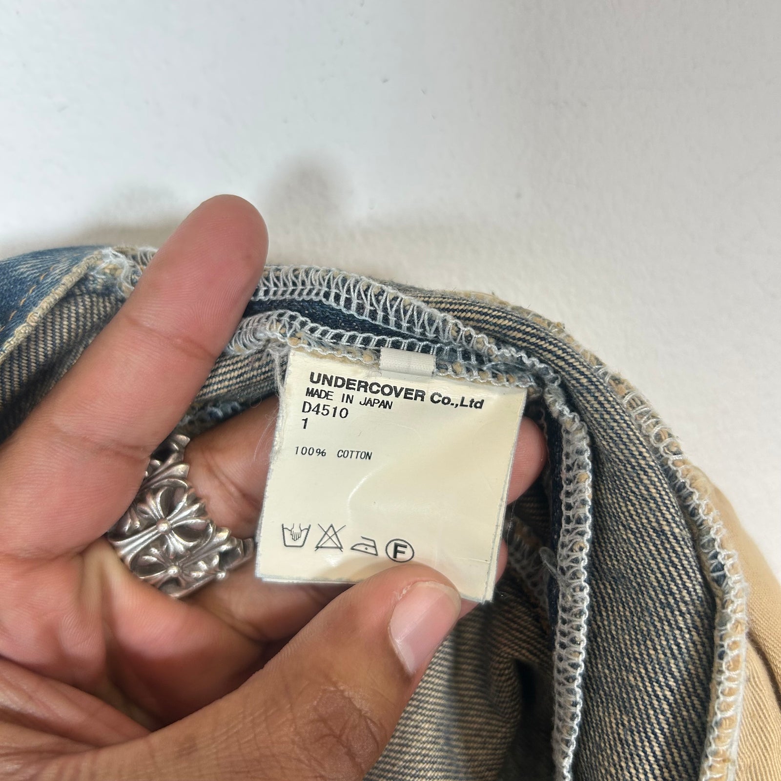 Undercover AW09 'Earmuff Maniac' Zipper Jeans Size 29