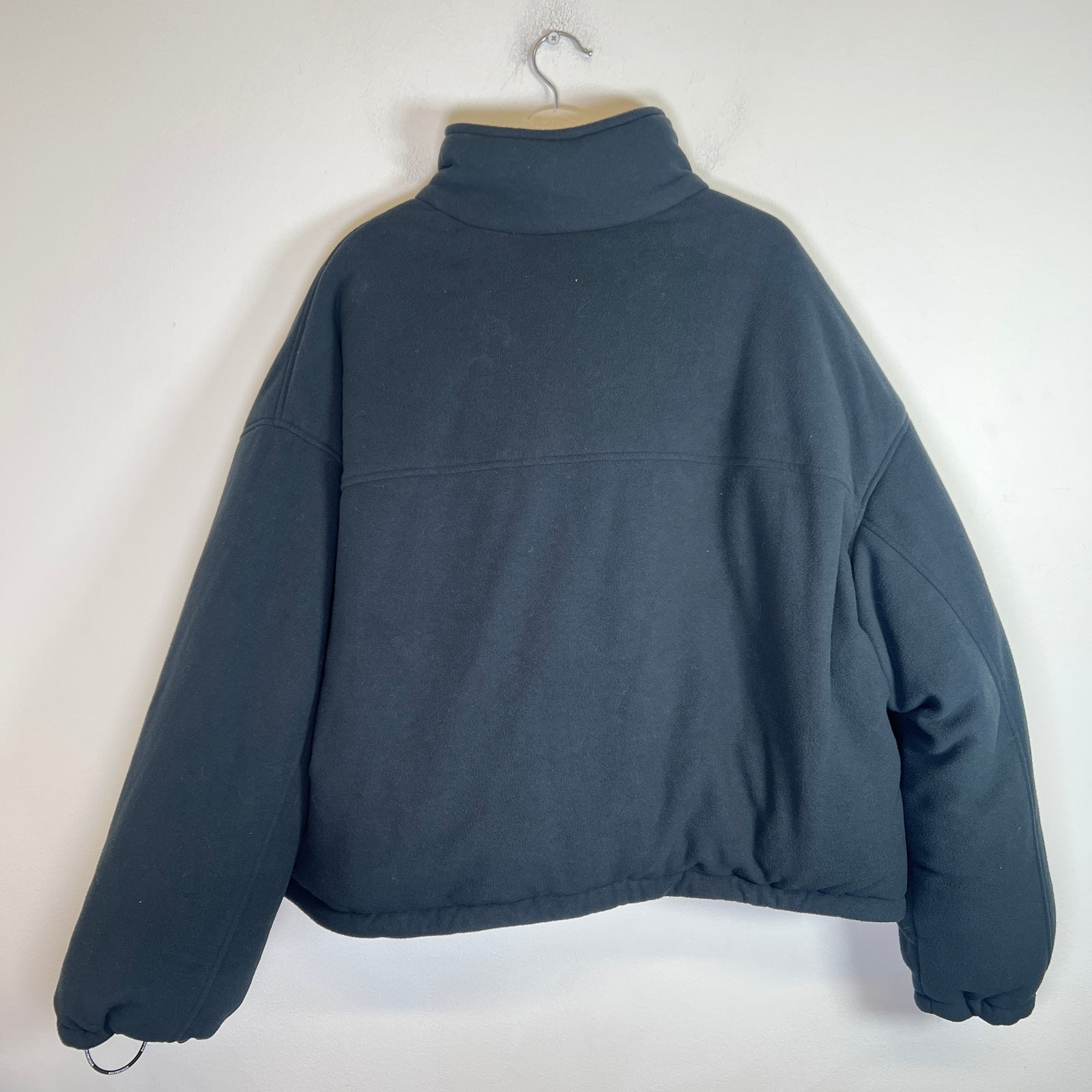 Balenciaga BB Paris Icon Fleece Reversible Puffer Size 1