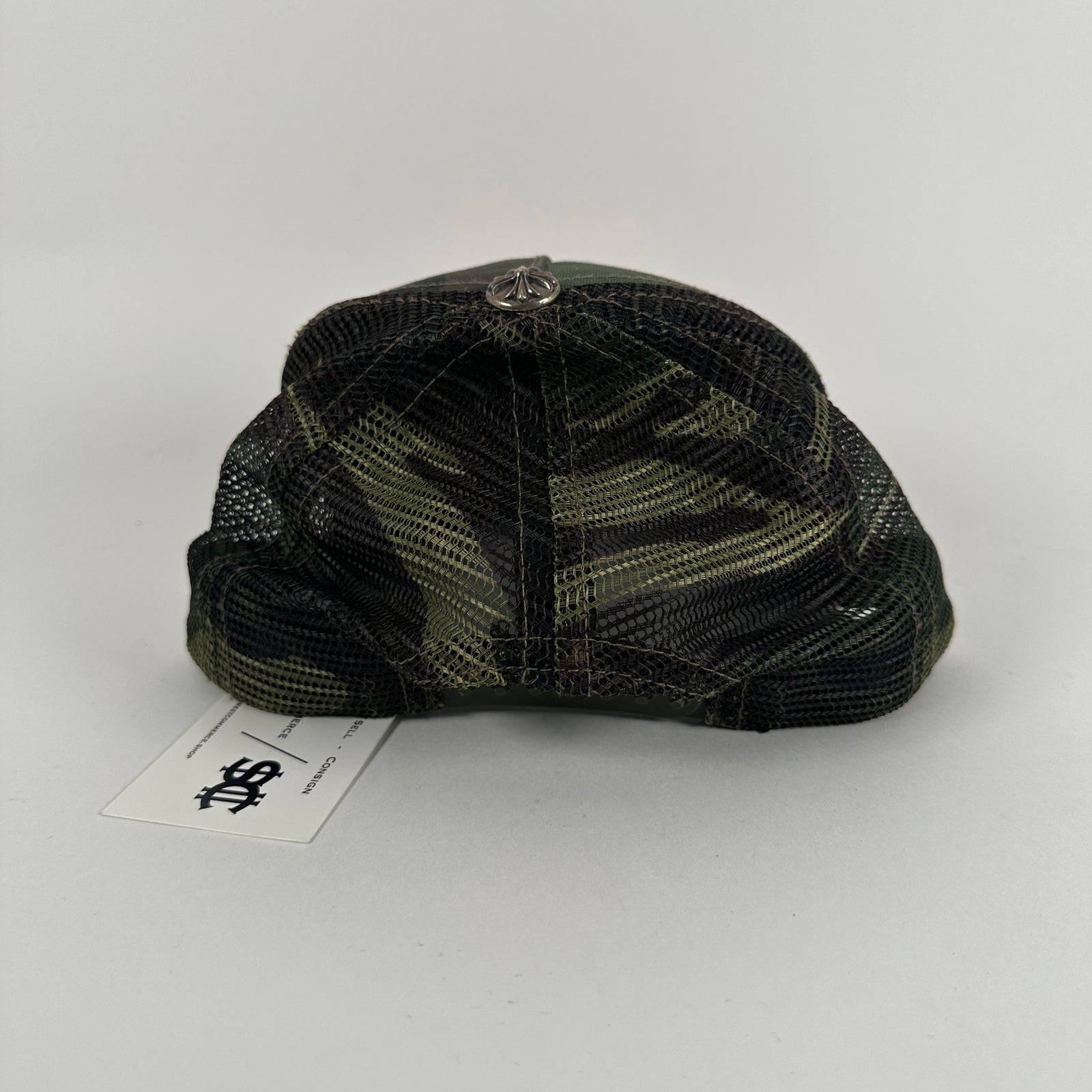 Chrome Hearts Camo Cemetery Trucker Hat