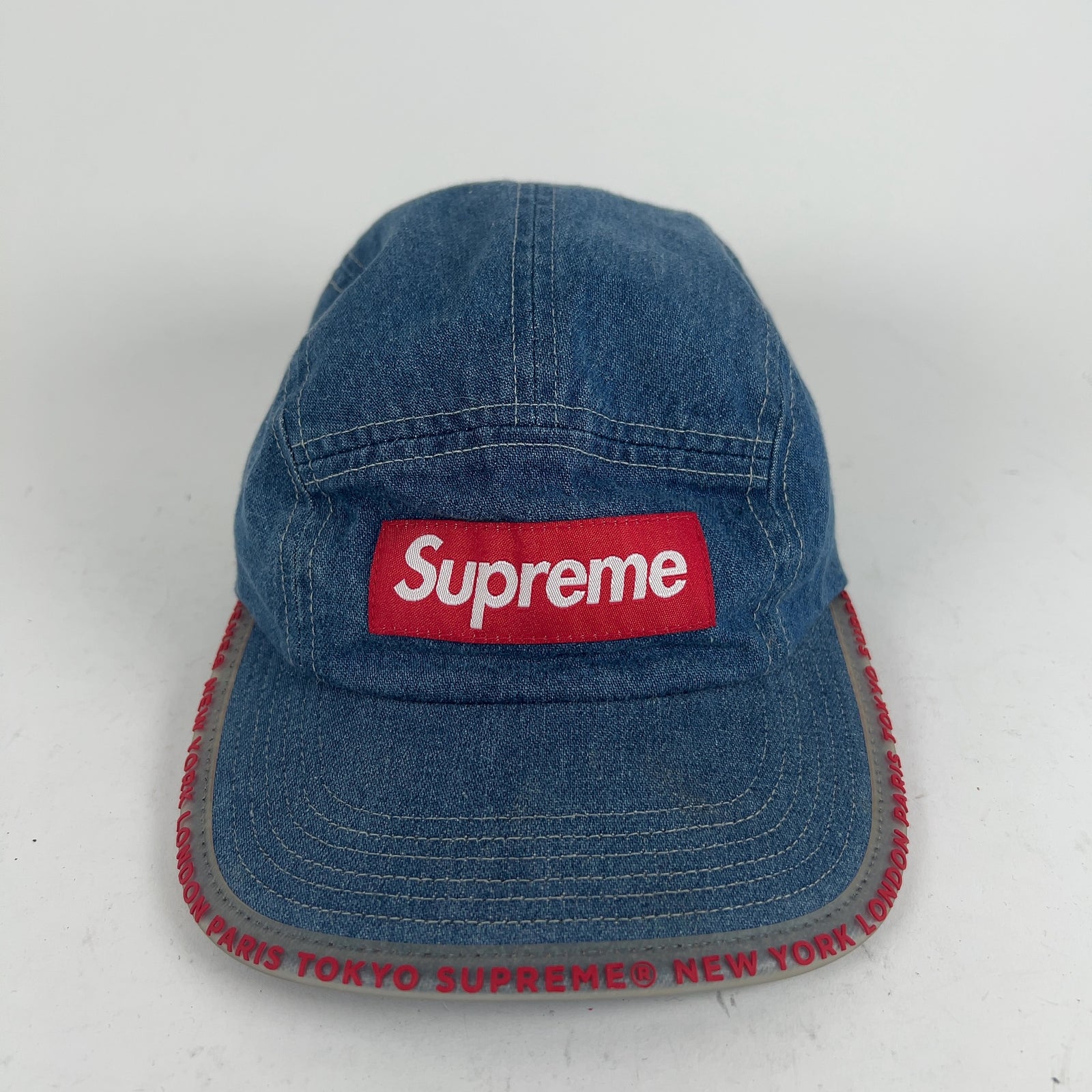 Supreme Denim Box Logo Hat