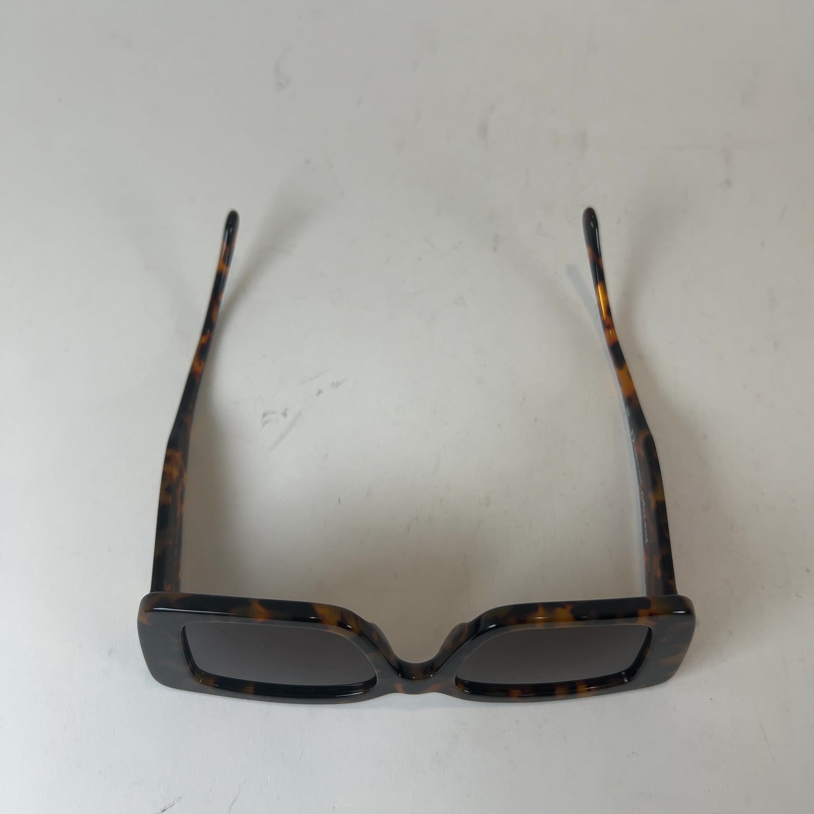 Palm Angels Large Square Tortoise Shell Frame Sunglasses