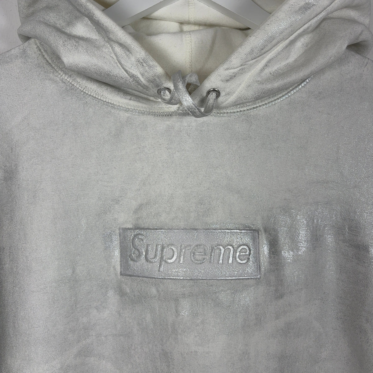 Supreme x Maison Margiela Foil Box Logo Hoodie