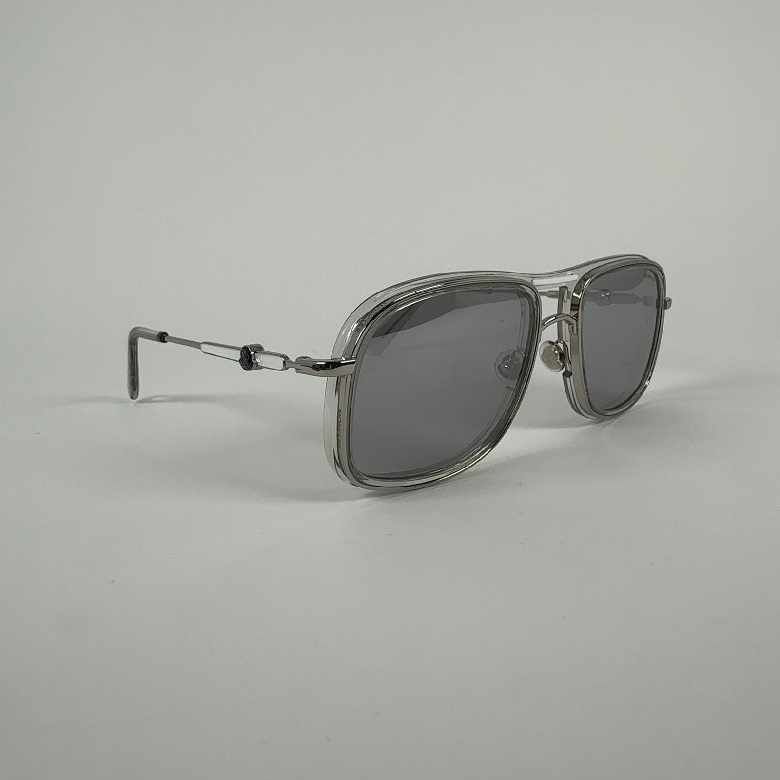Moncler Grey Square Sunglasses