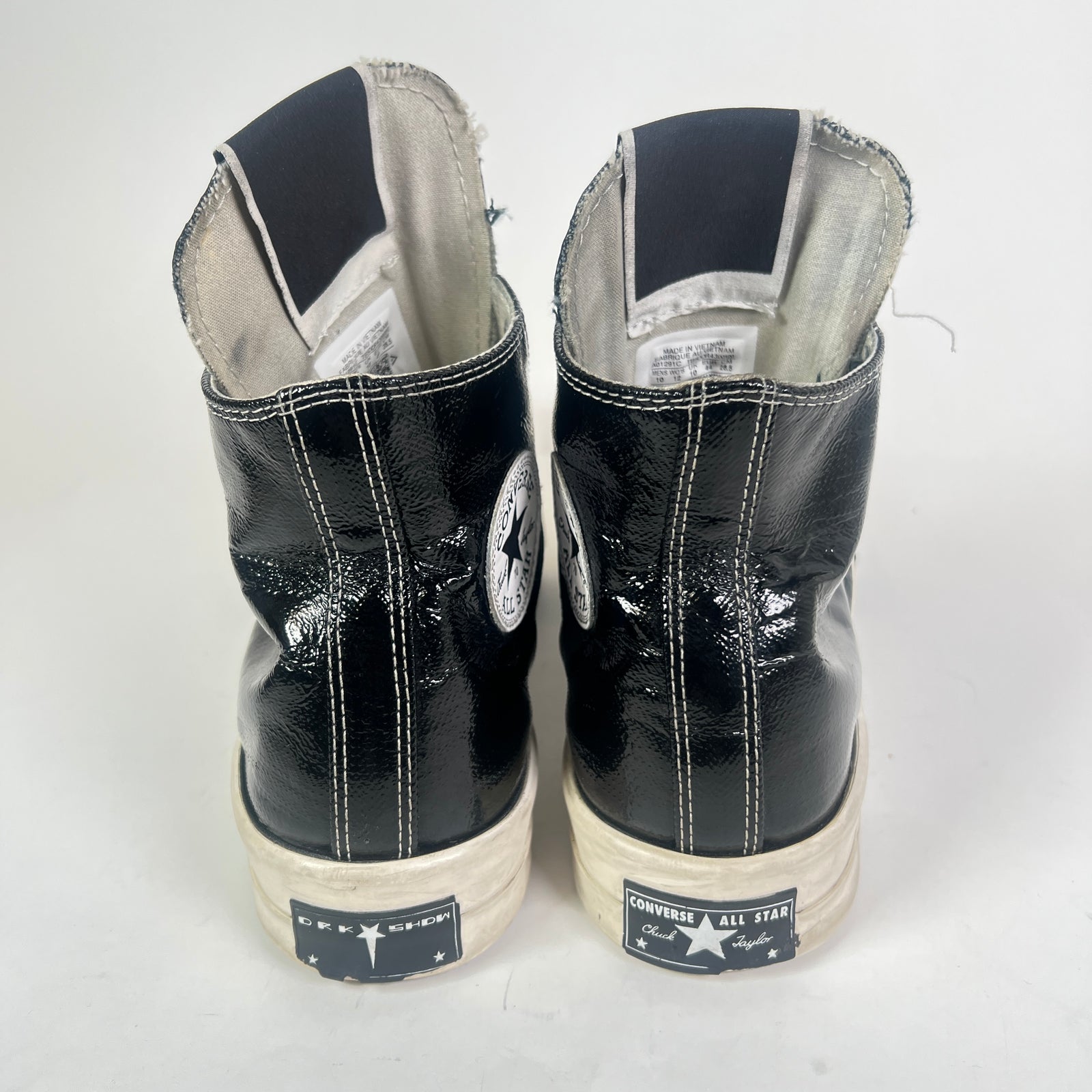 Rick Owens DRKSHDW x Converse TURBODRK Chuck 70 Hightop Sneakers