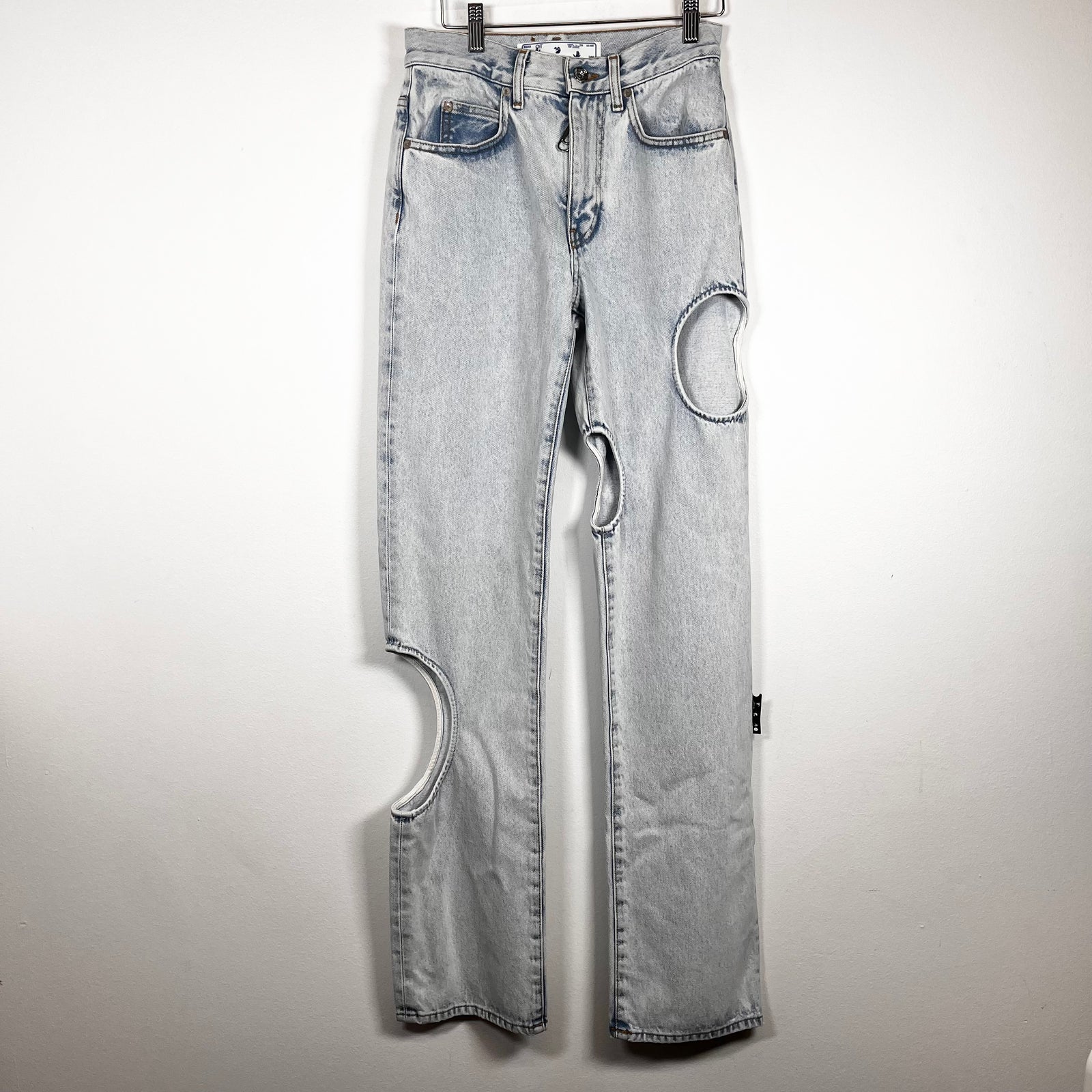 Off-White Meteor Lightwash Jeans Size 26