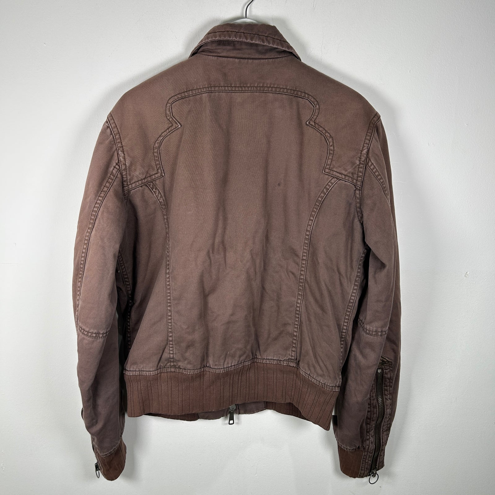 Diesel Western Flight Style Bomber Jacket Size L