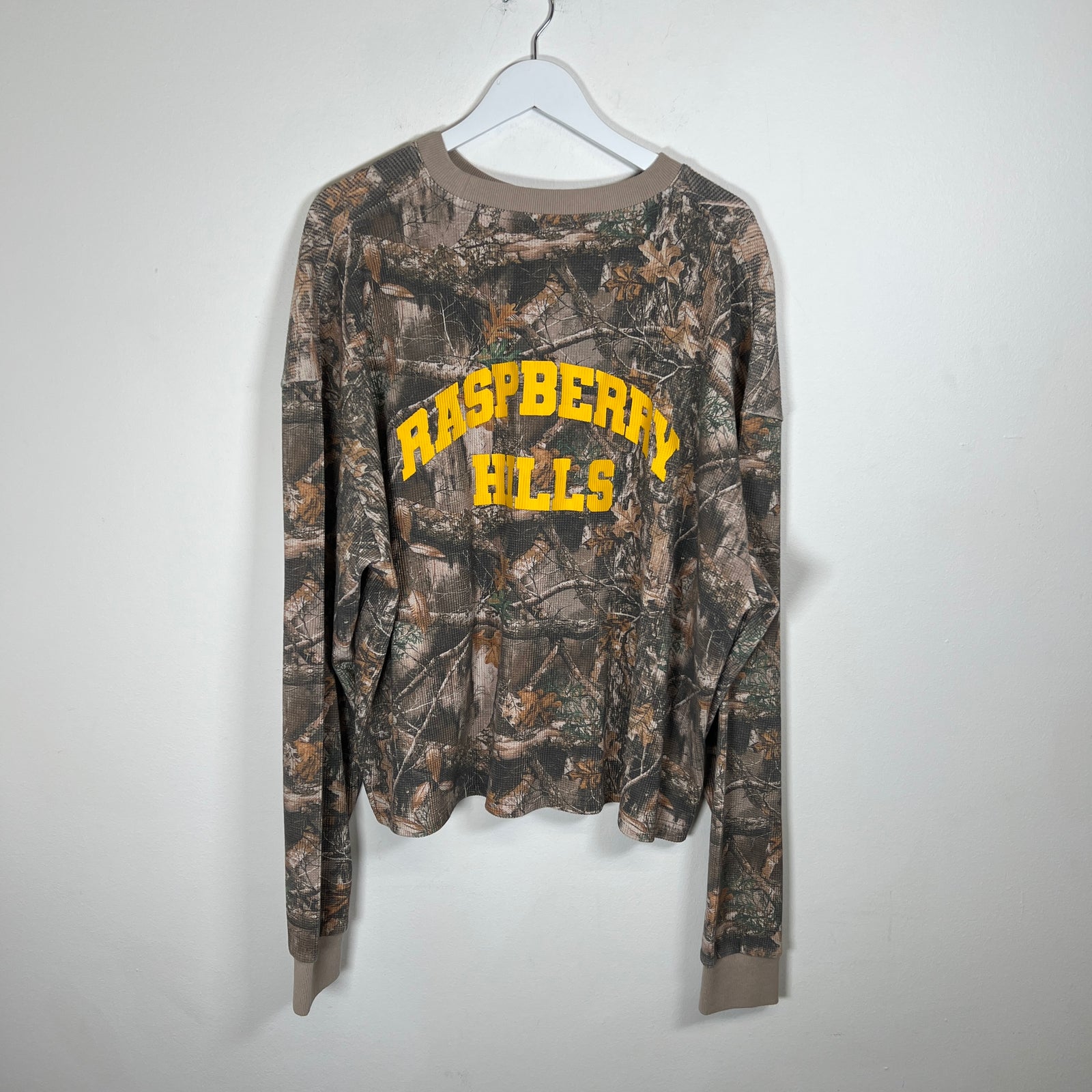 Raspberry Hills Camo Waffle Thermal Size XL