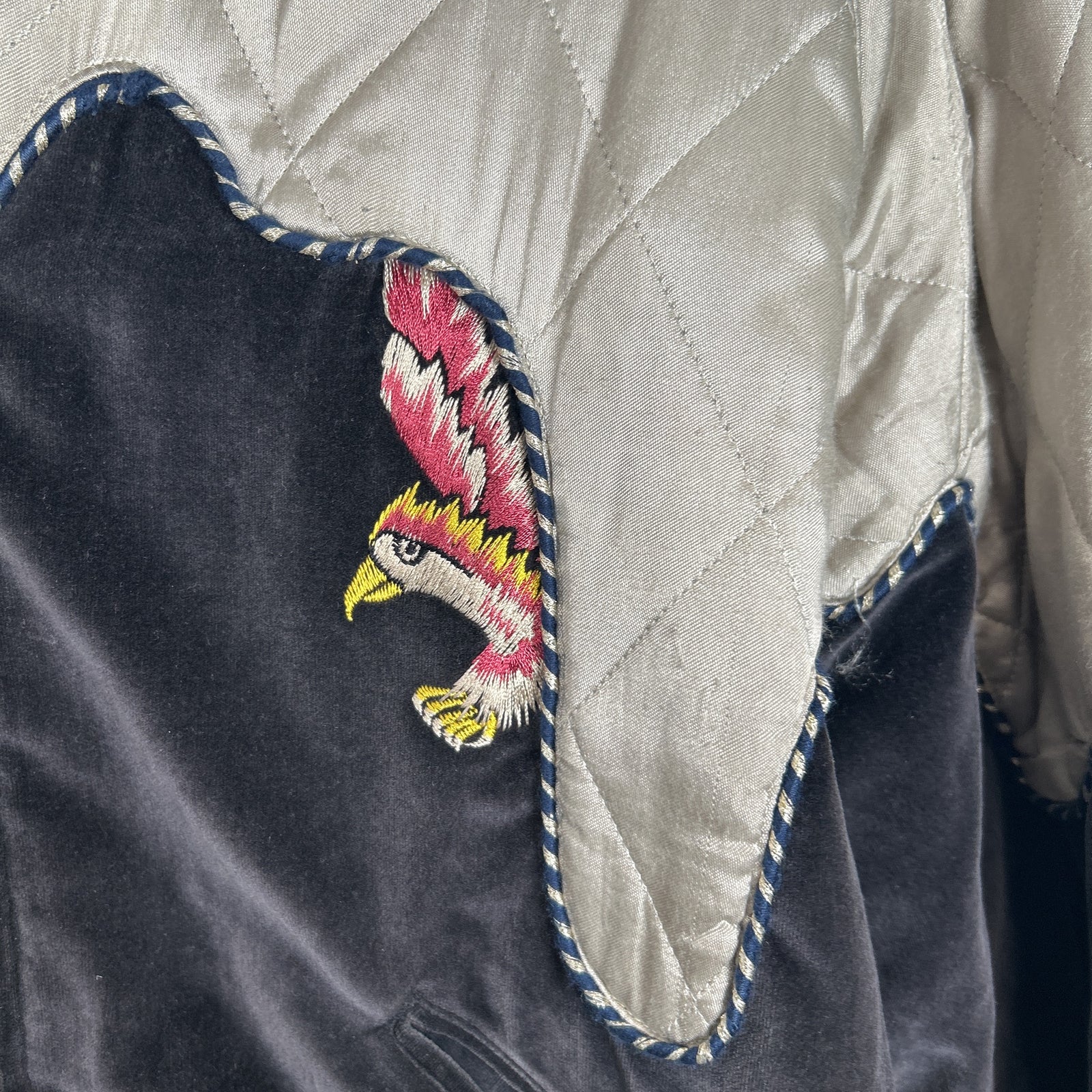 Kapital Toro-Toro Velvet Souvenir Jacket Size 4