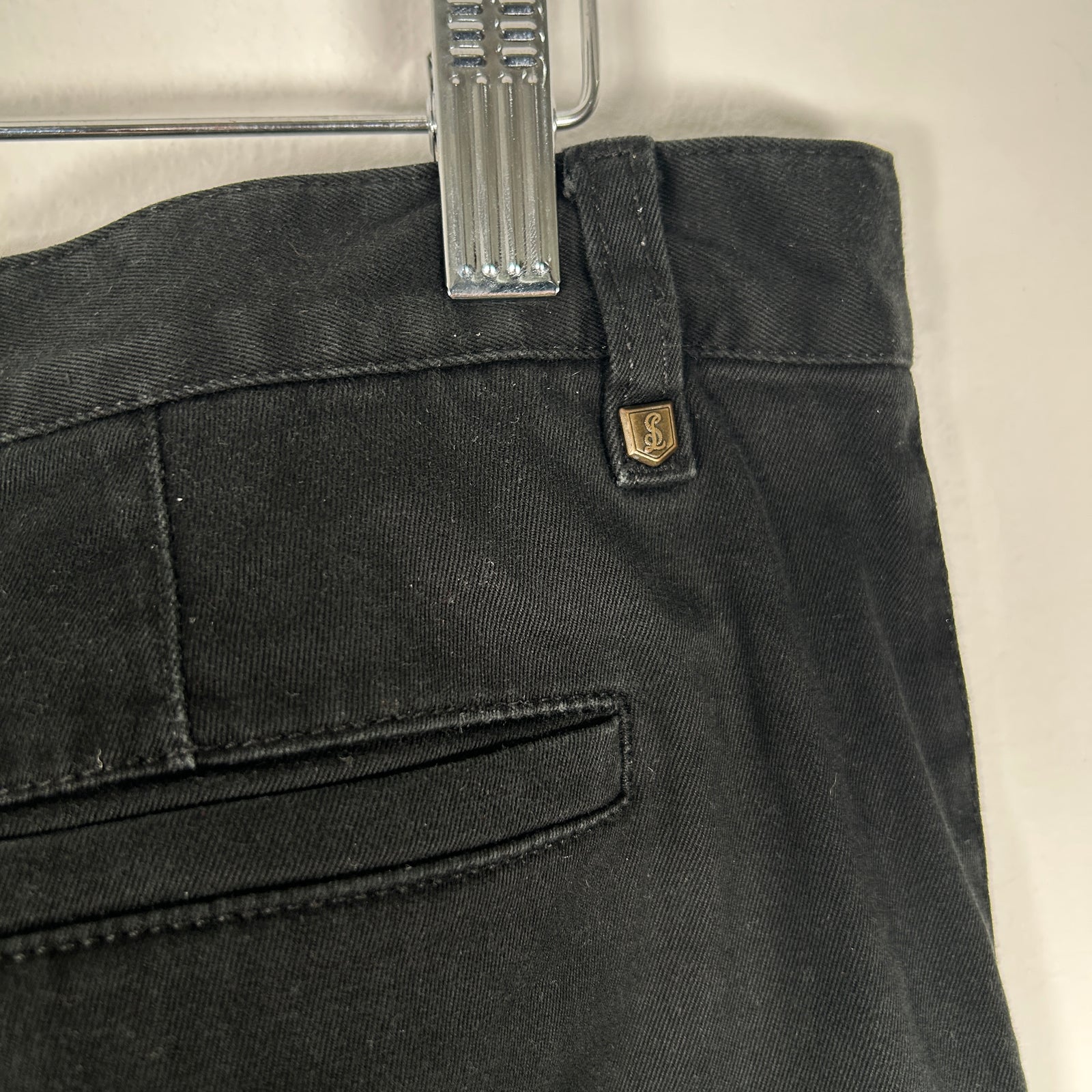 Saint Laurent Black Chino Pants Size 33