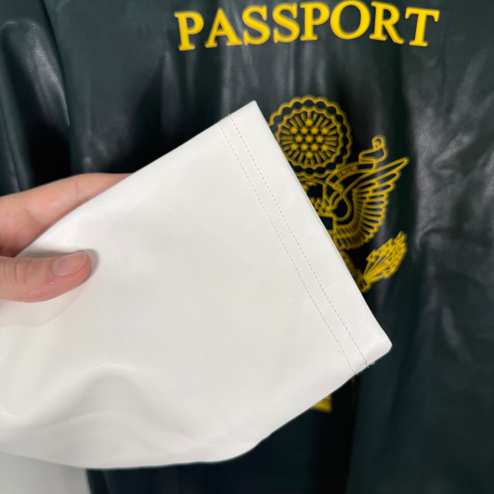 Mowalola Passport Leather Longsleeve Size S