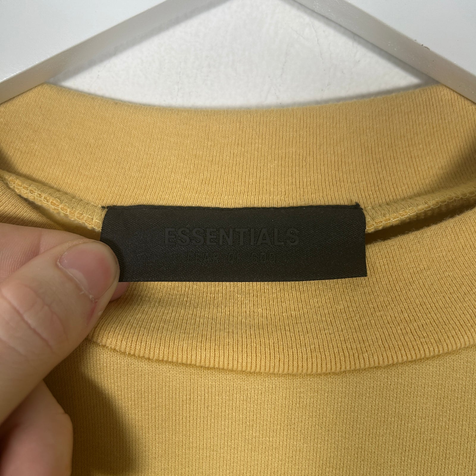 Essentials FOG State Yellow Crewneck Size M