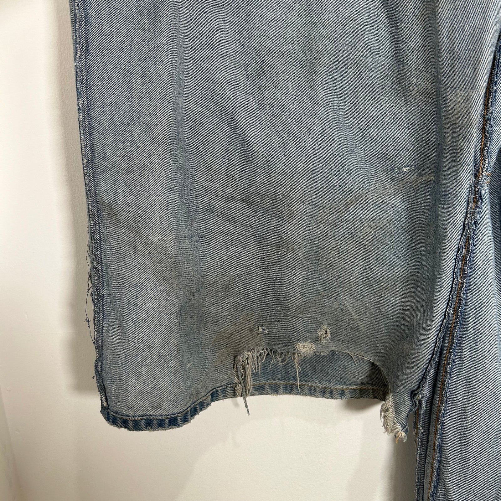 Vetements Inside-Out Jeans Size Medium