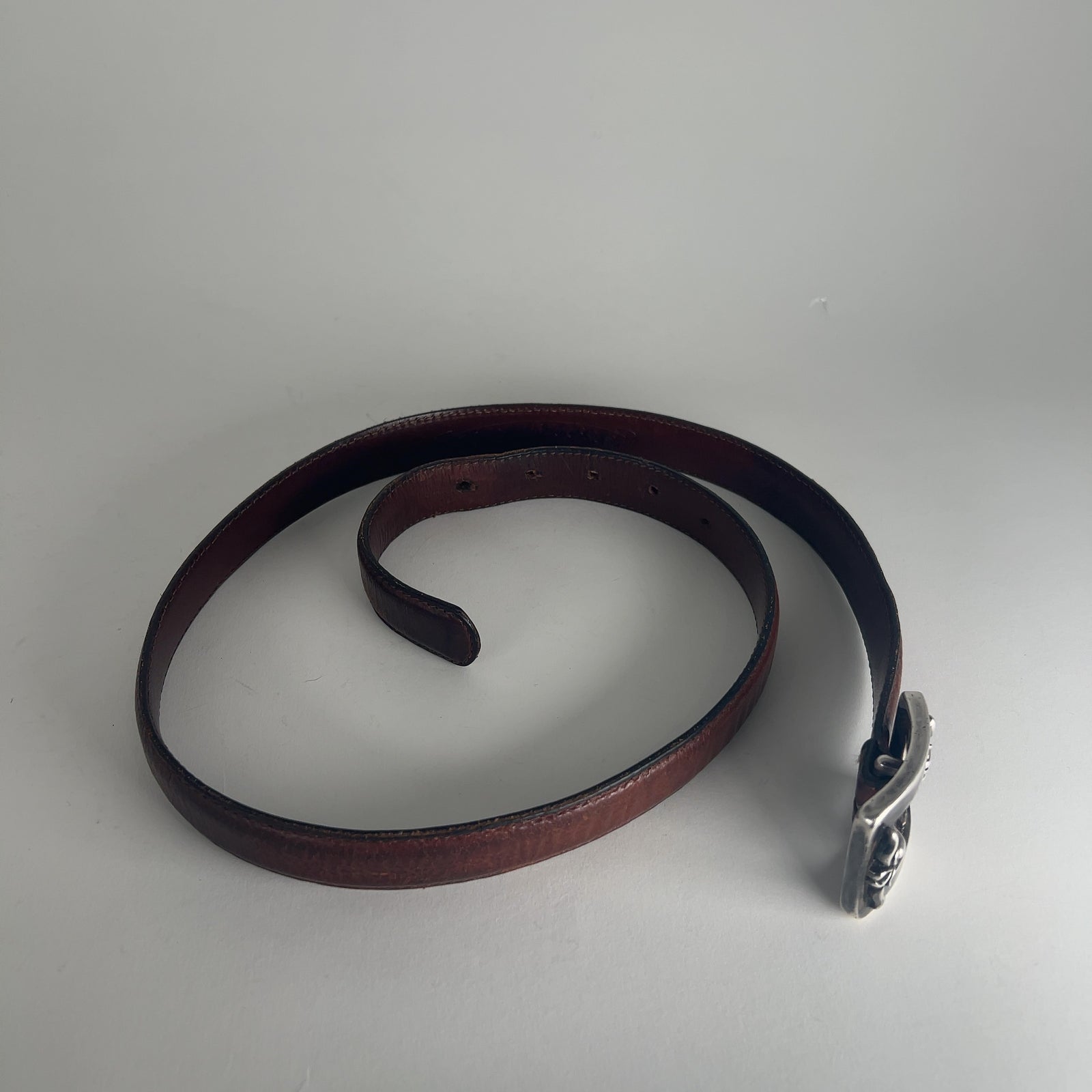 Chrome Hearts 1" Floral Square Belt