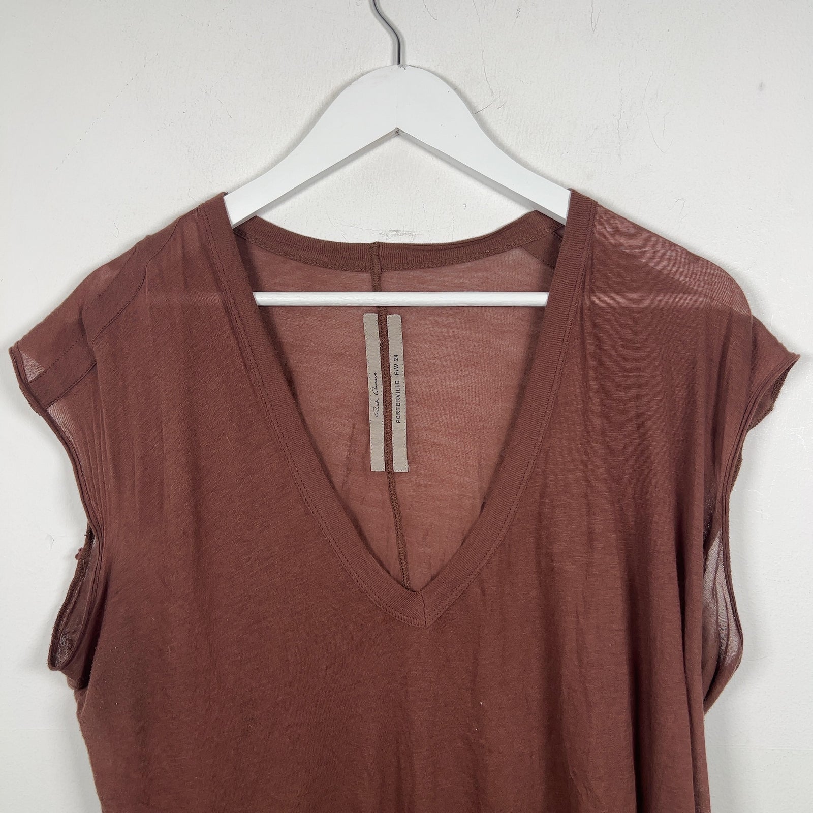 Rick Owens DRKSHDW Panelled Sleeveless T-Shirt