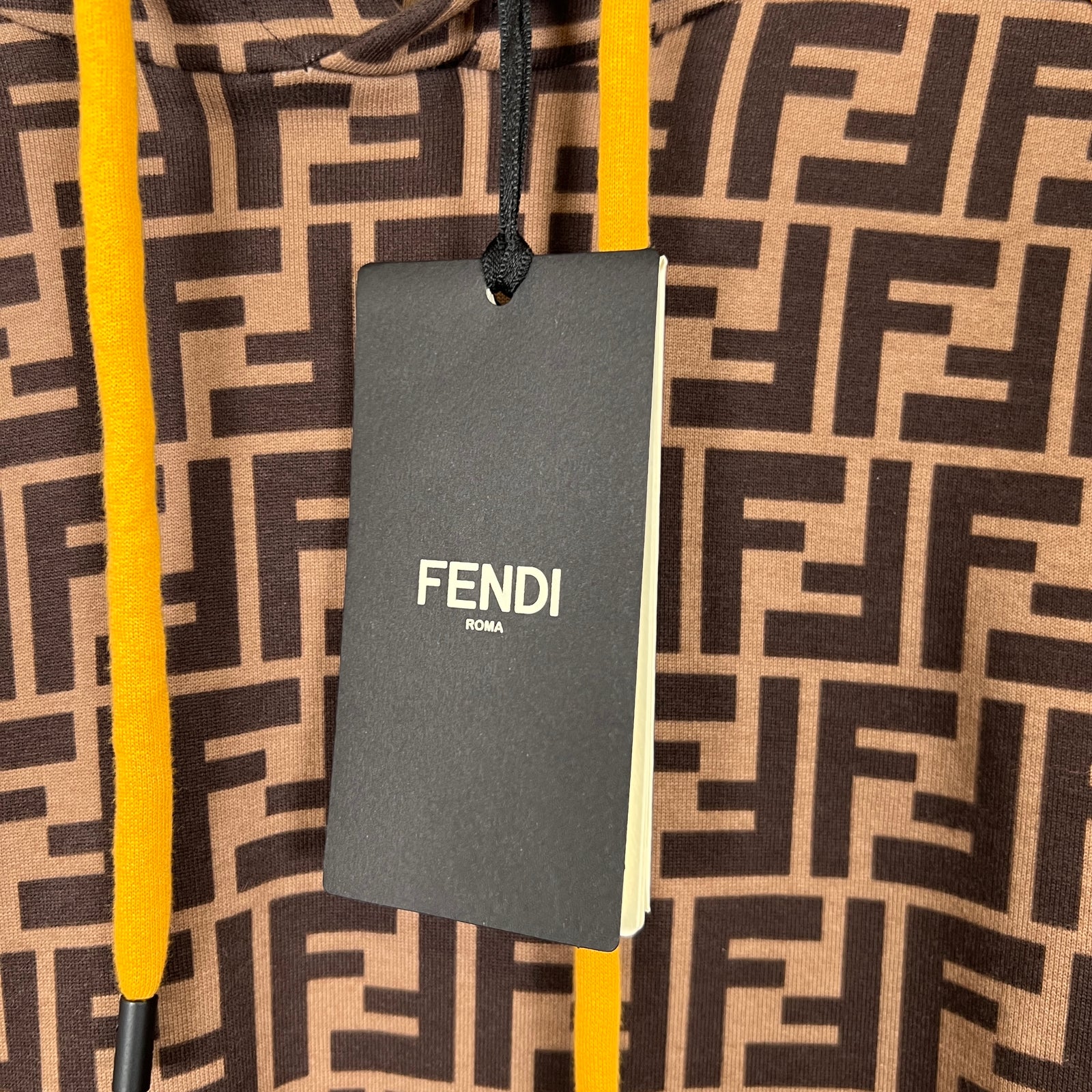 Fendi All Over FF Hoodie M
