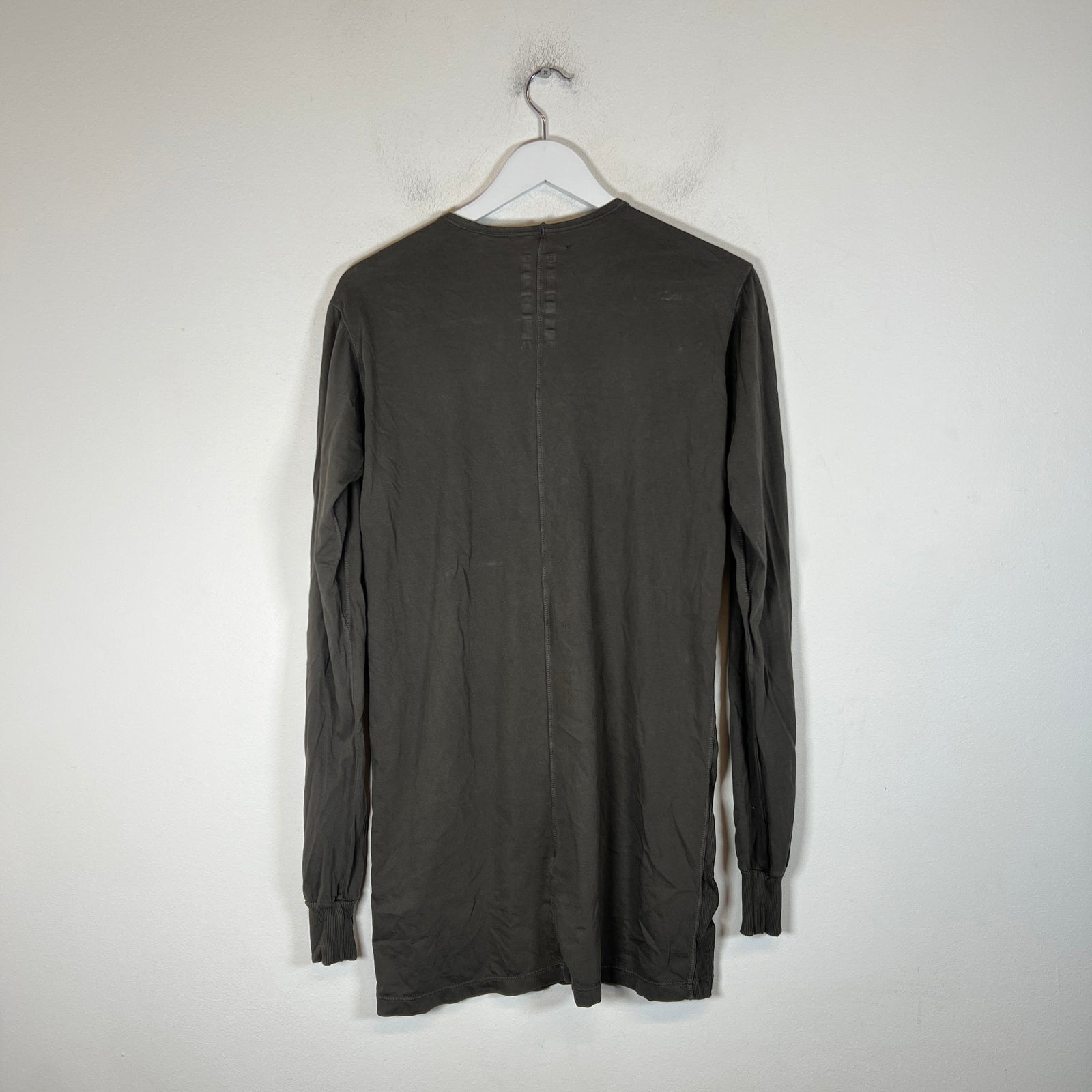 Rick Owens Drkshdw Dark Dust Ribbed Longsleeve Size M