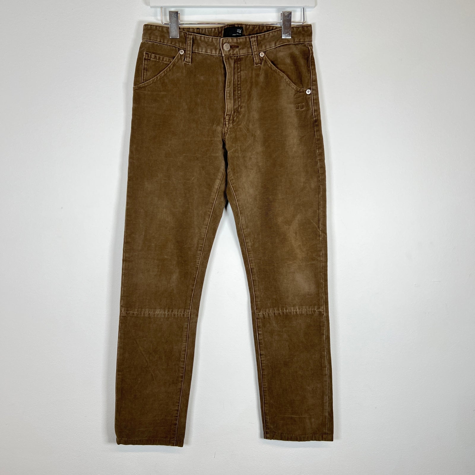Undercover Uniqlo Brown Slim Corduroy Pants Size 28