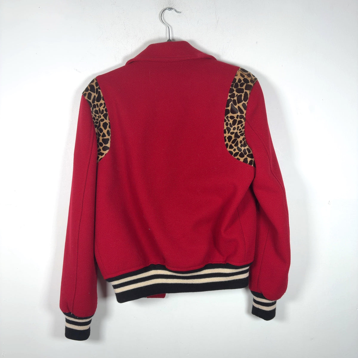 Saint Laurent Teddy Cheetah Jacket
