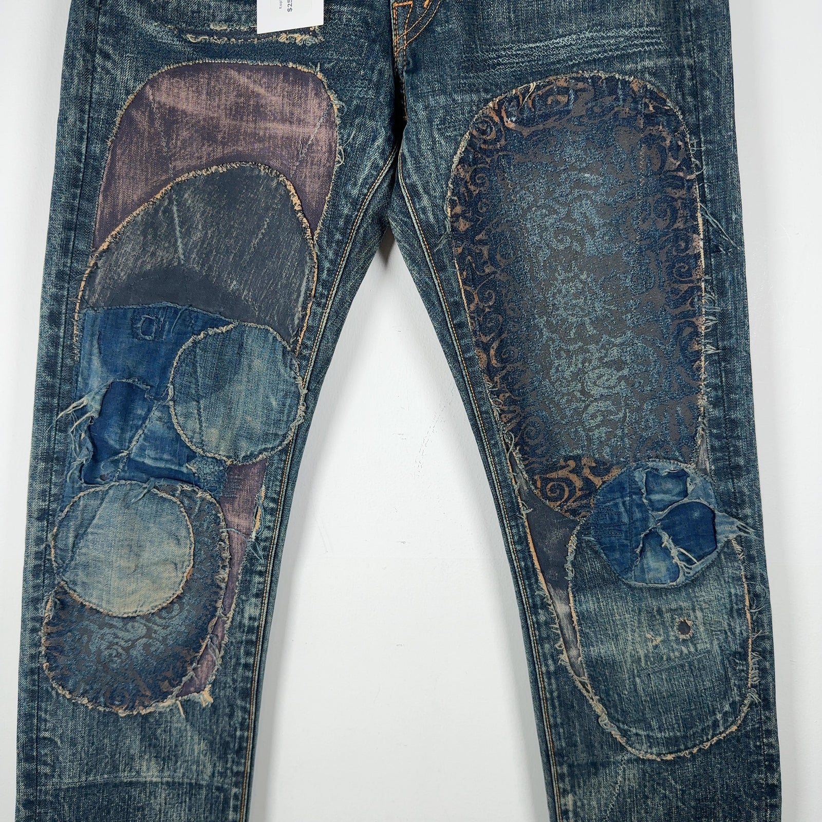 Kapital Repair Patchwork Jeans