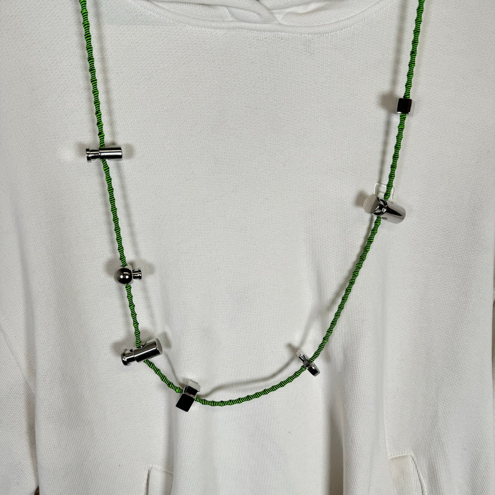 Ambush White Drawstring Hoodie Size M