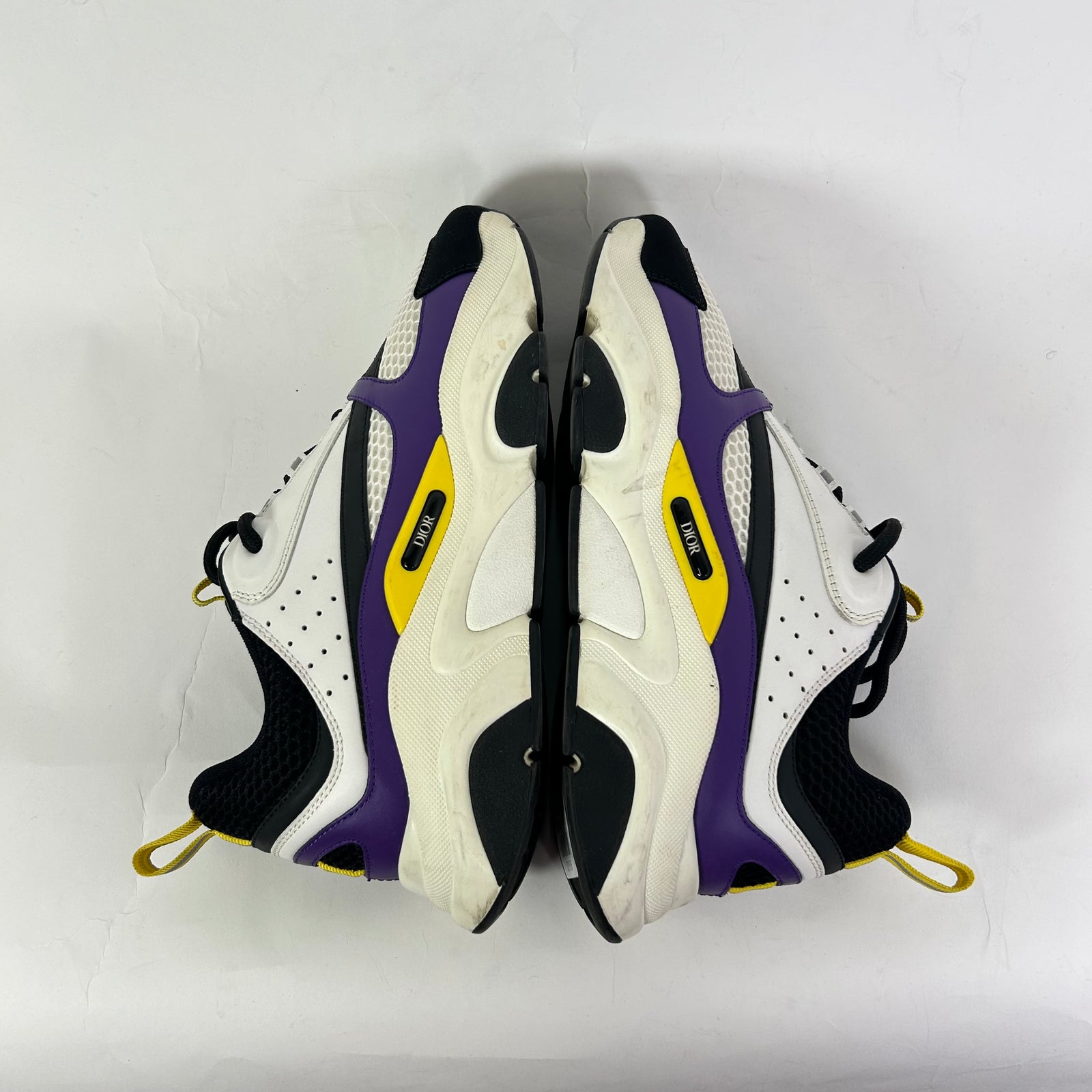 Dior B22 Purple/Yellow Sneaker Size 40