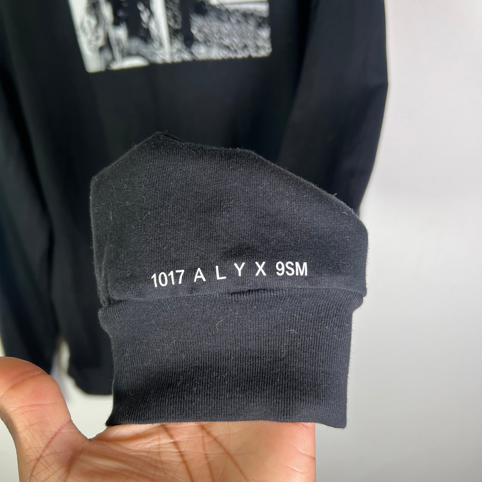 1017 ALYX 9SM Printed Image Light Hoodie