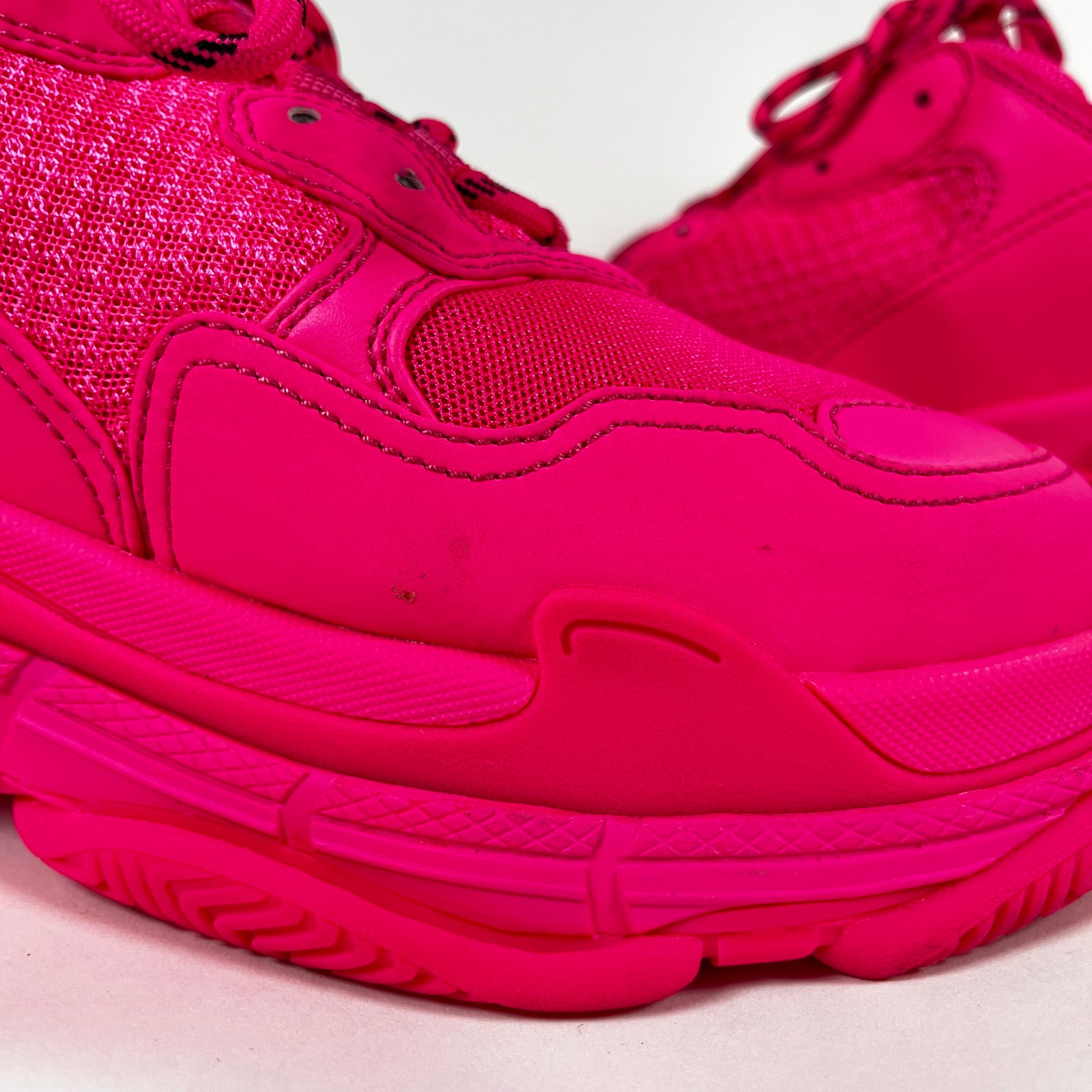 Balenciaga Hot Pink Triple S Sneakers Size 45