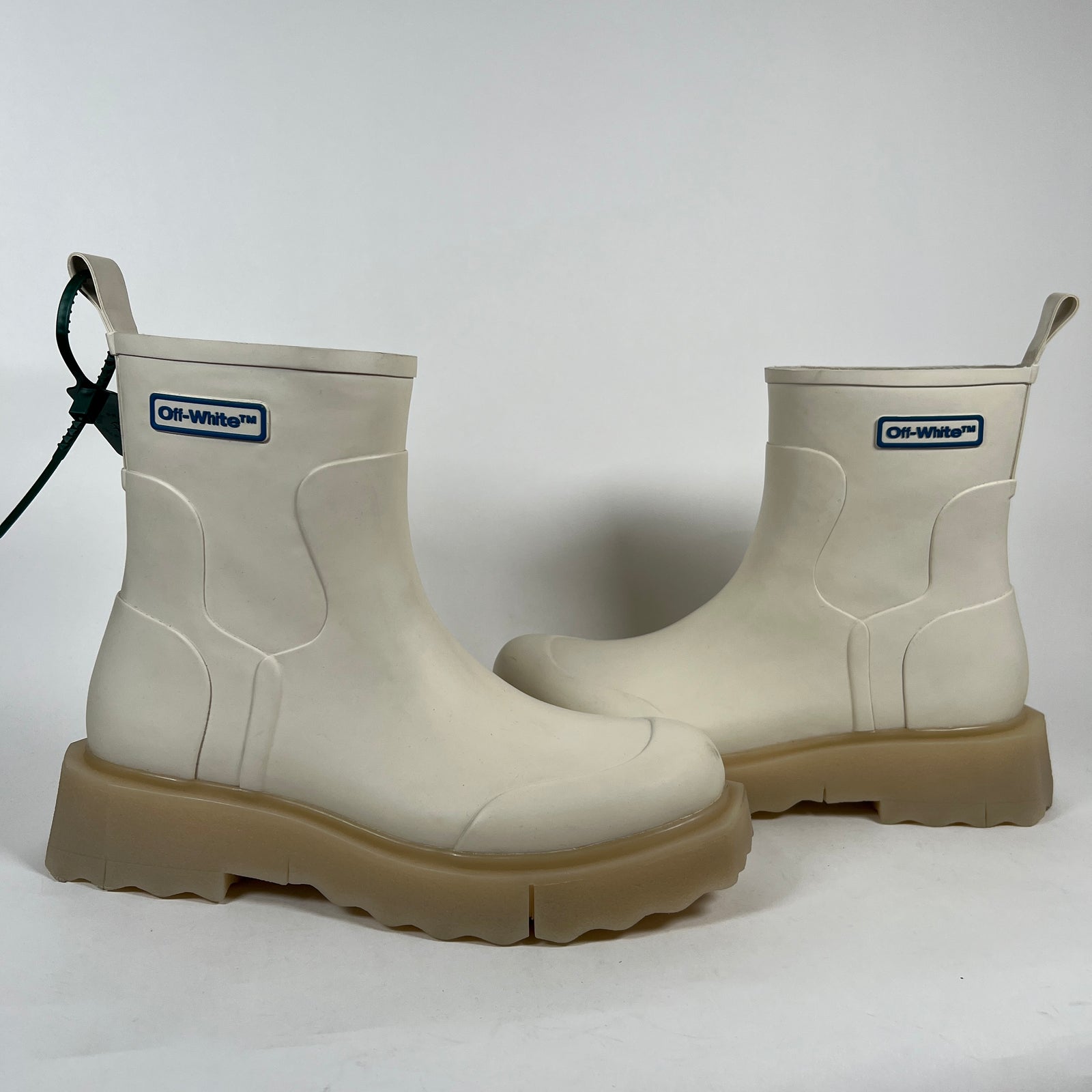 Off-White Rain Boots Size 13