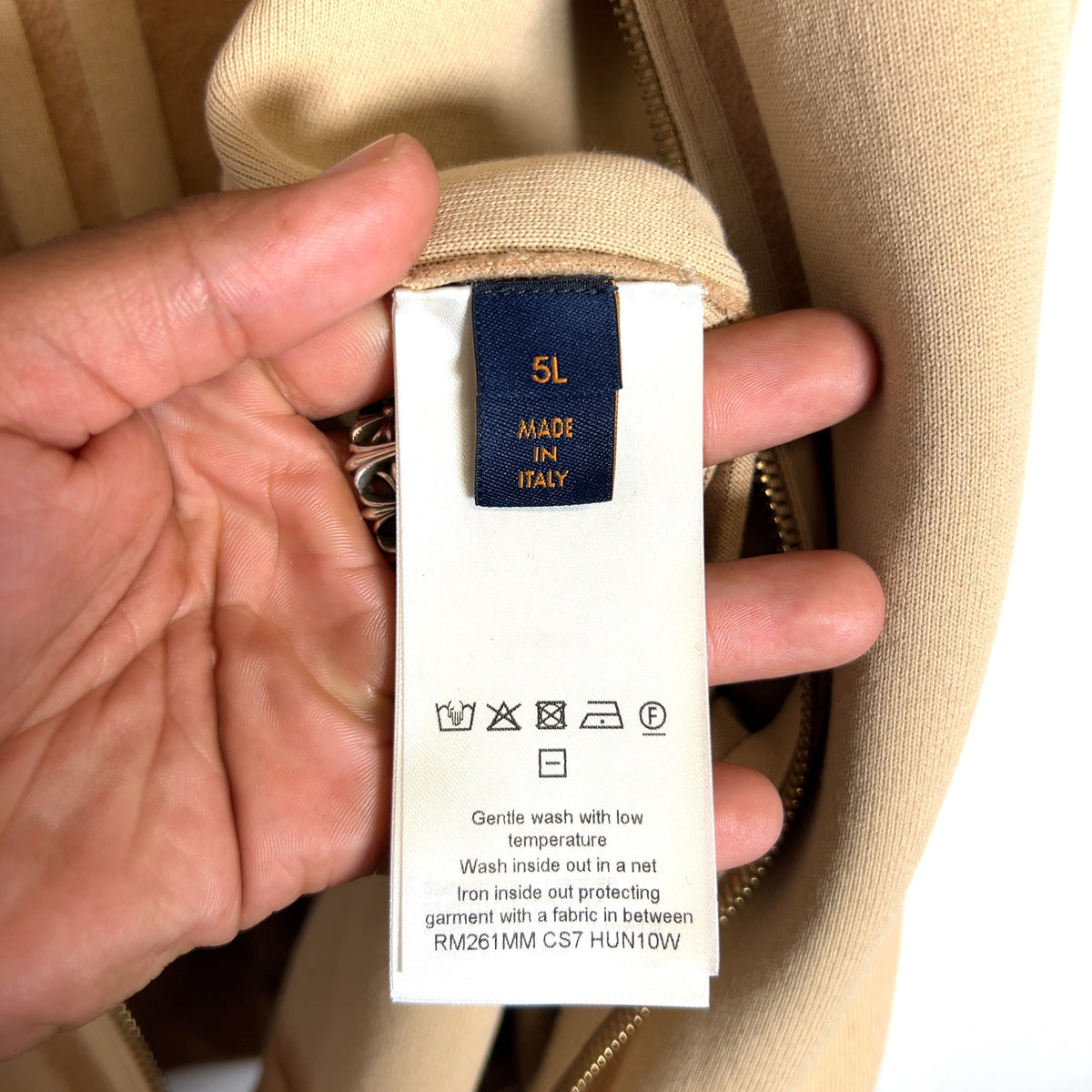 Louis Vuitton SS26 Knit Track Top