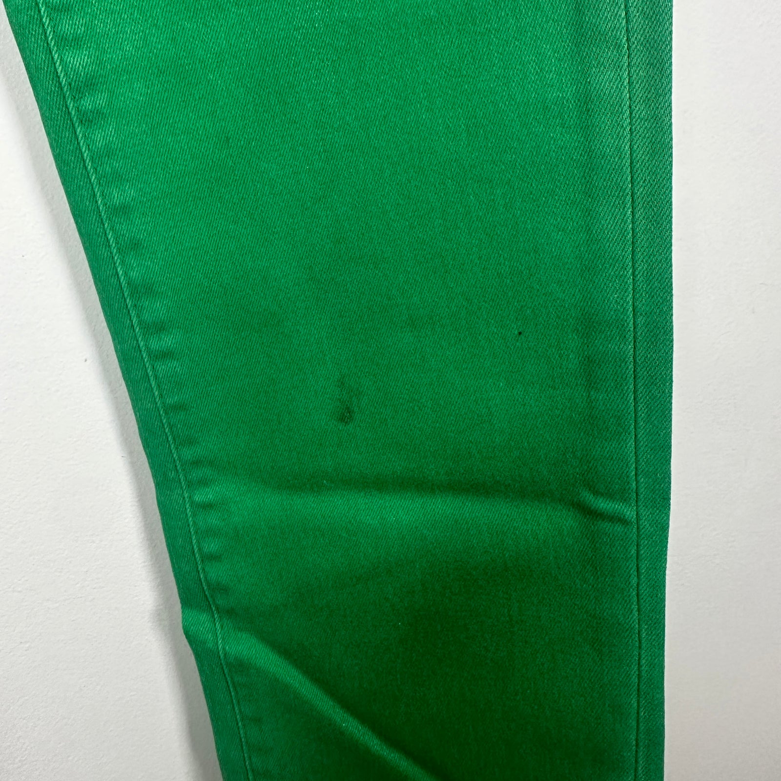 Purple Green Waxed Jeans Size 36