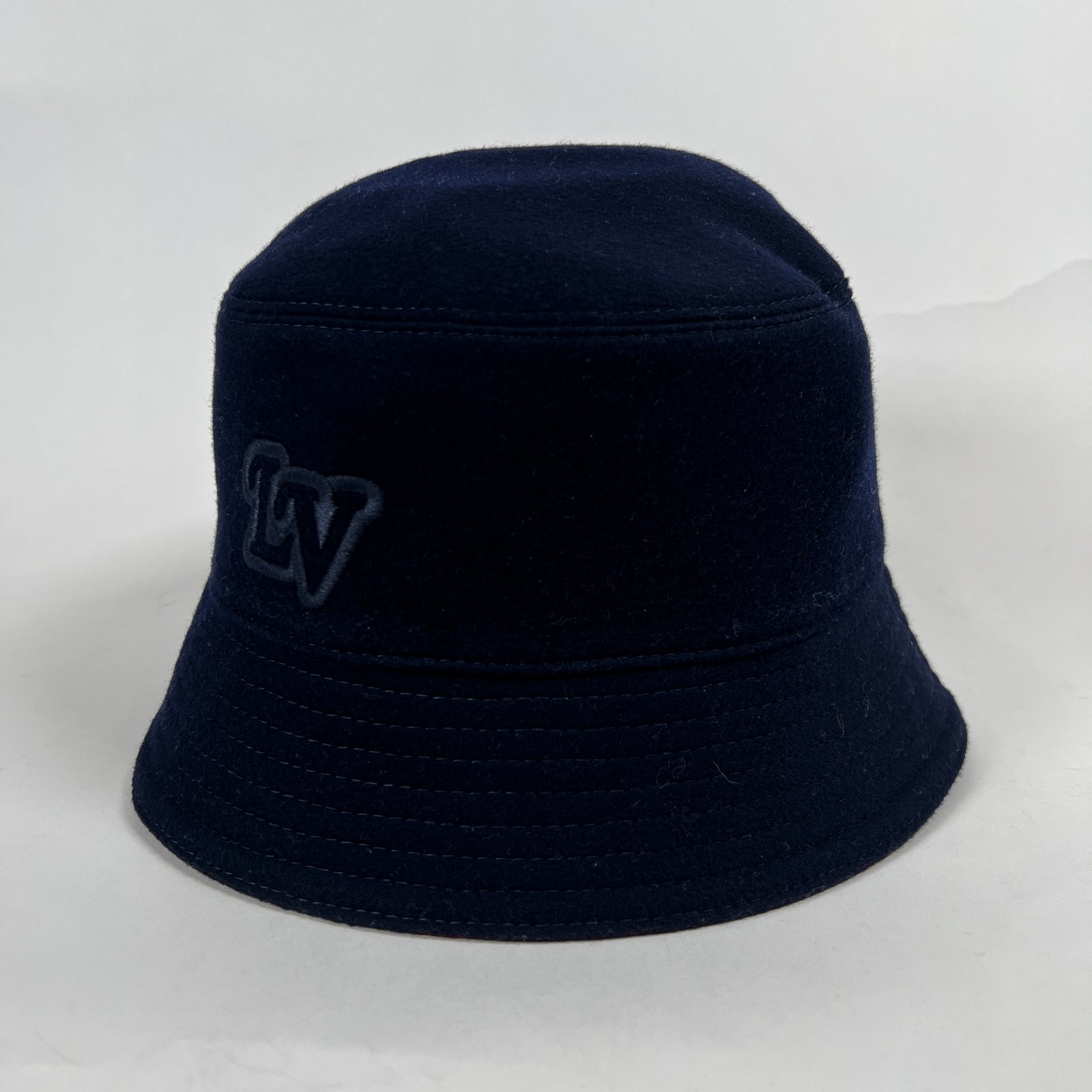 Louis Vuitton Monogram Red Reversible Bucket Hat