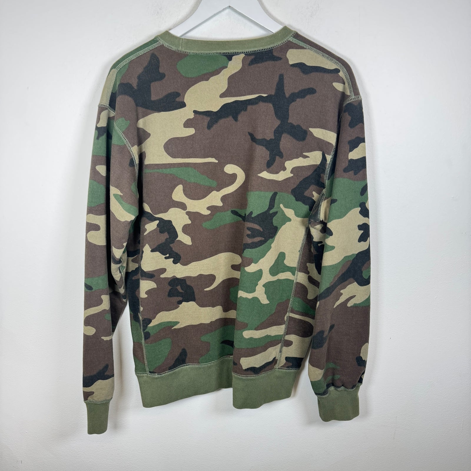 Supreme Camo Box Logo Crewneck Size L