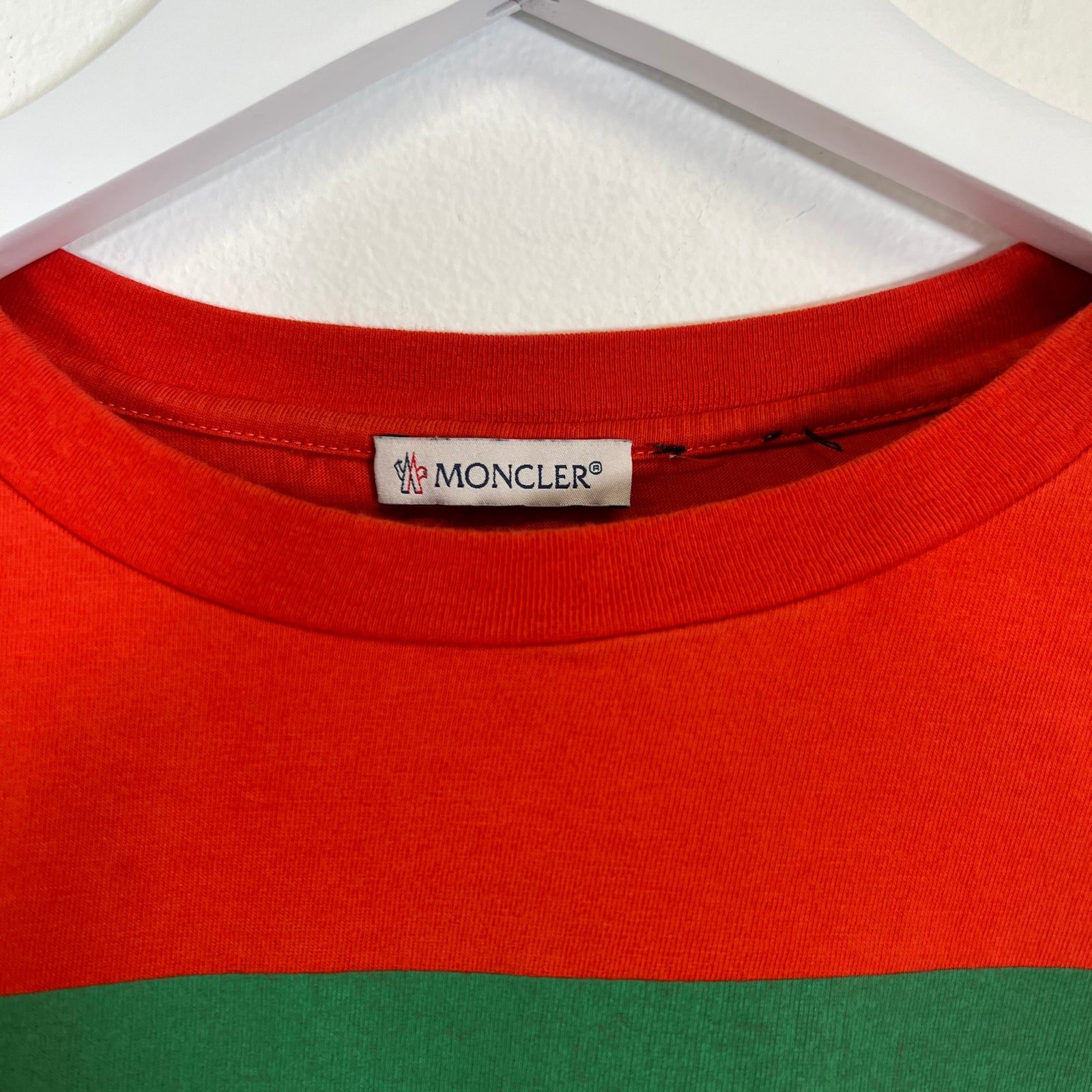Moncler Orange T-Shirt Size 5