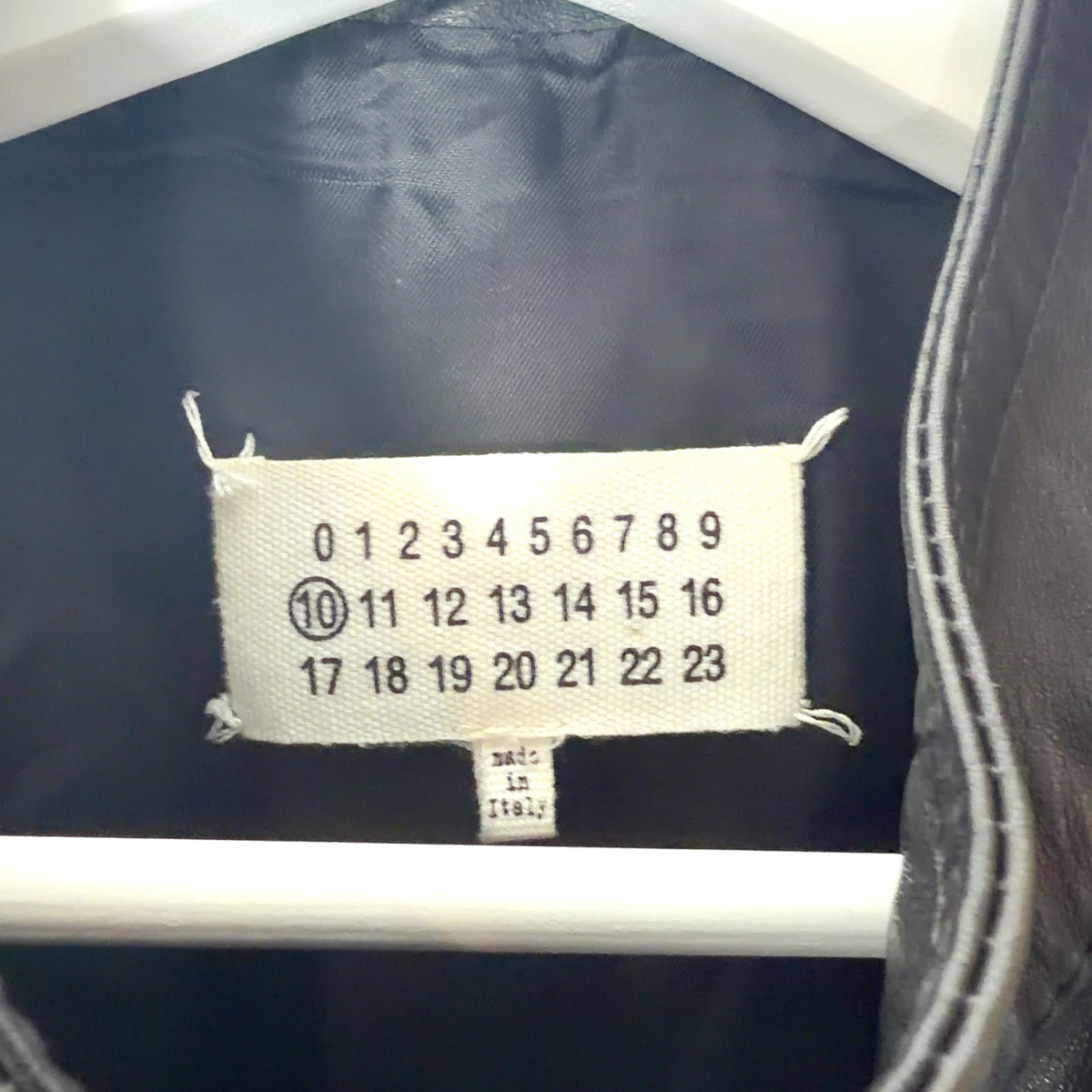 Maison Margiela SS16 Biker Moto Leather Jacket