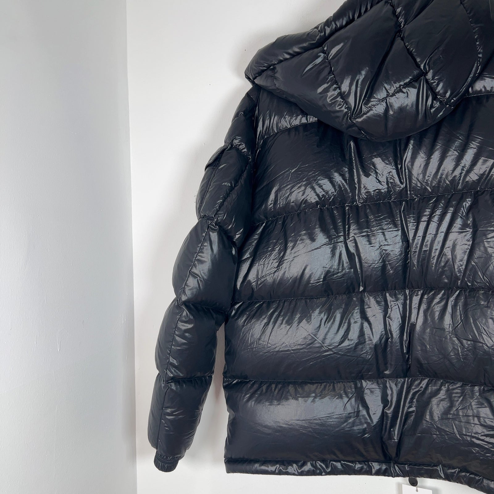 Moncler Black Erins Giubbotto Puffer Jacket