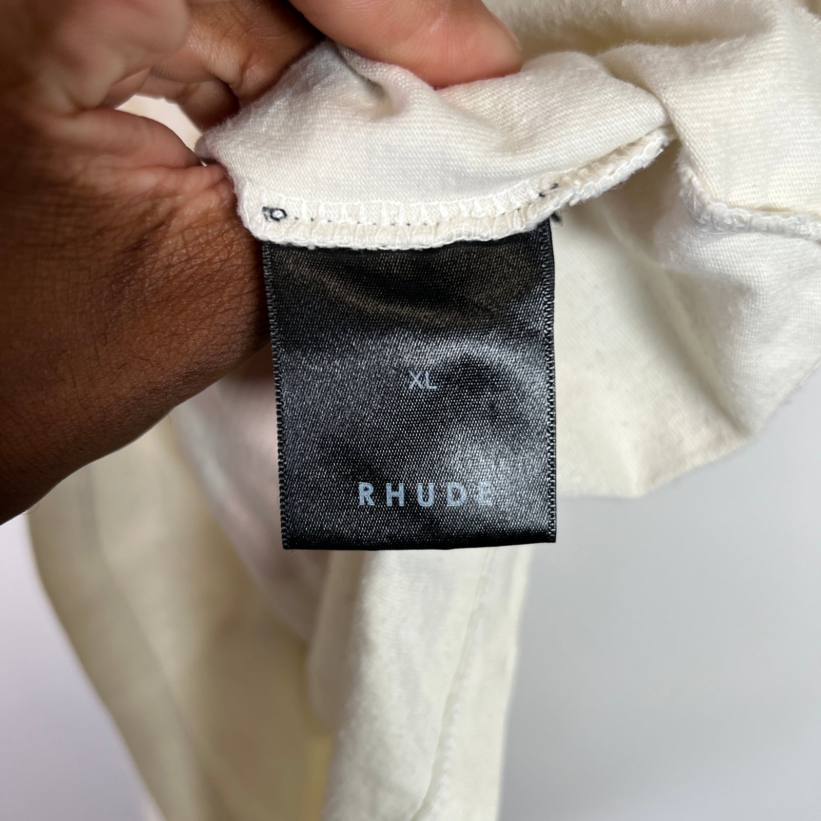Rhude Marlboro Vertical Logo Pocket T-Shirt