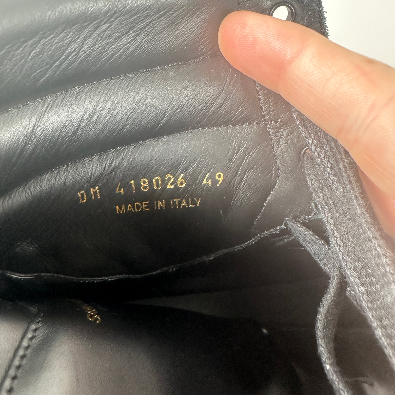 Saint Laurent B&W Court Classic High-Top Size 16
