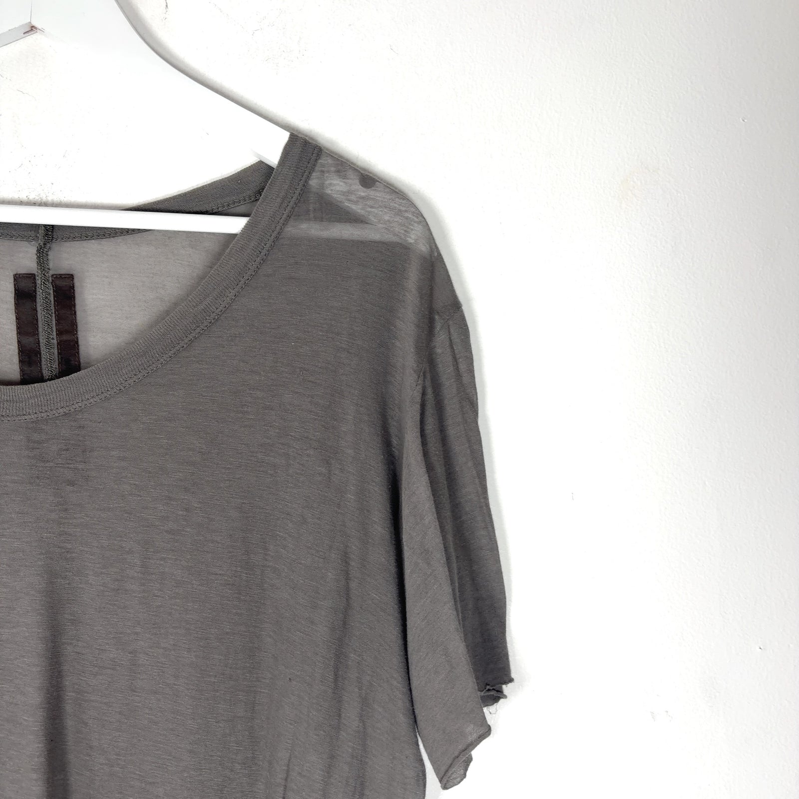 Rick Owens FW09 Crust Cotton Thin T-Shirt