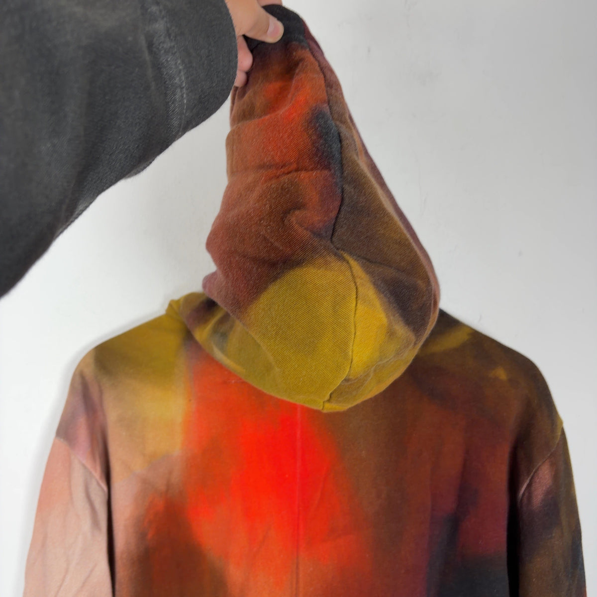 Givenchy Abstract Tye-Dye Print Hoodie