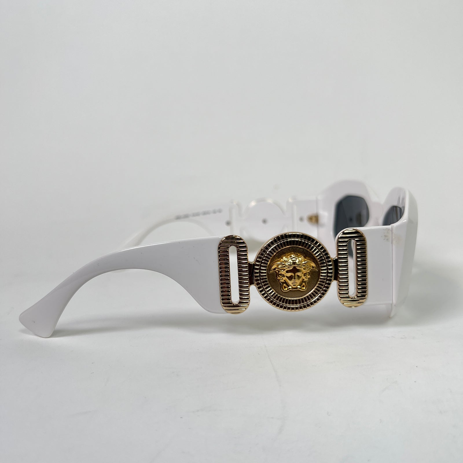 Versace White Medusa Biggie Sunglasses
