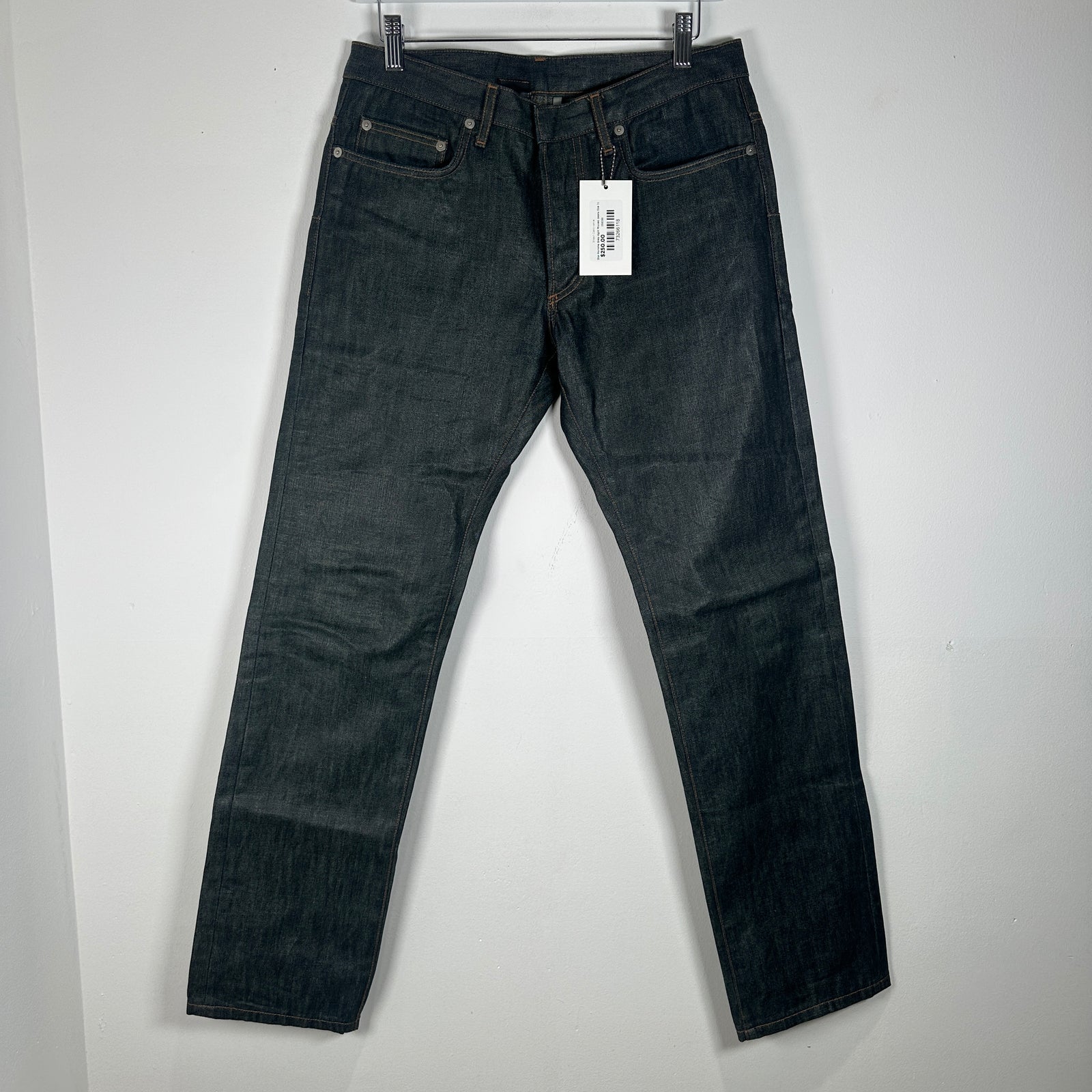 Dior Homme Grey Light Waxed Jeans Size 31