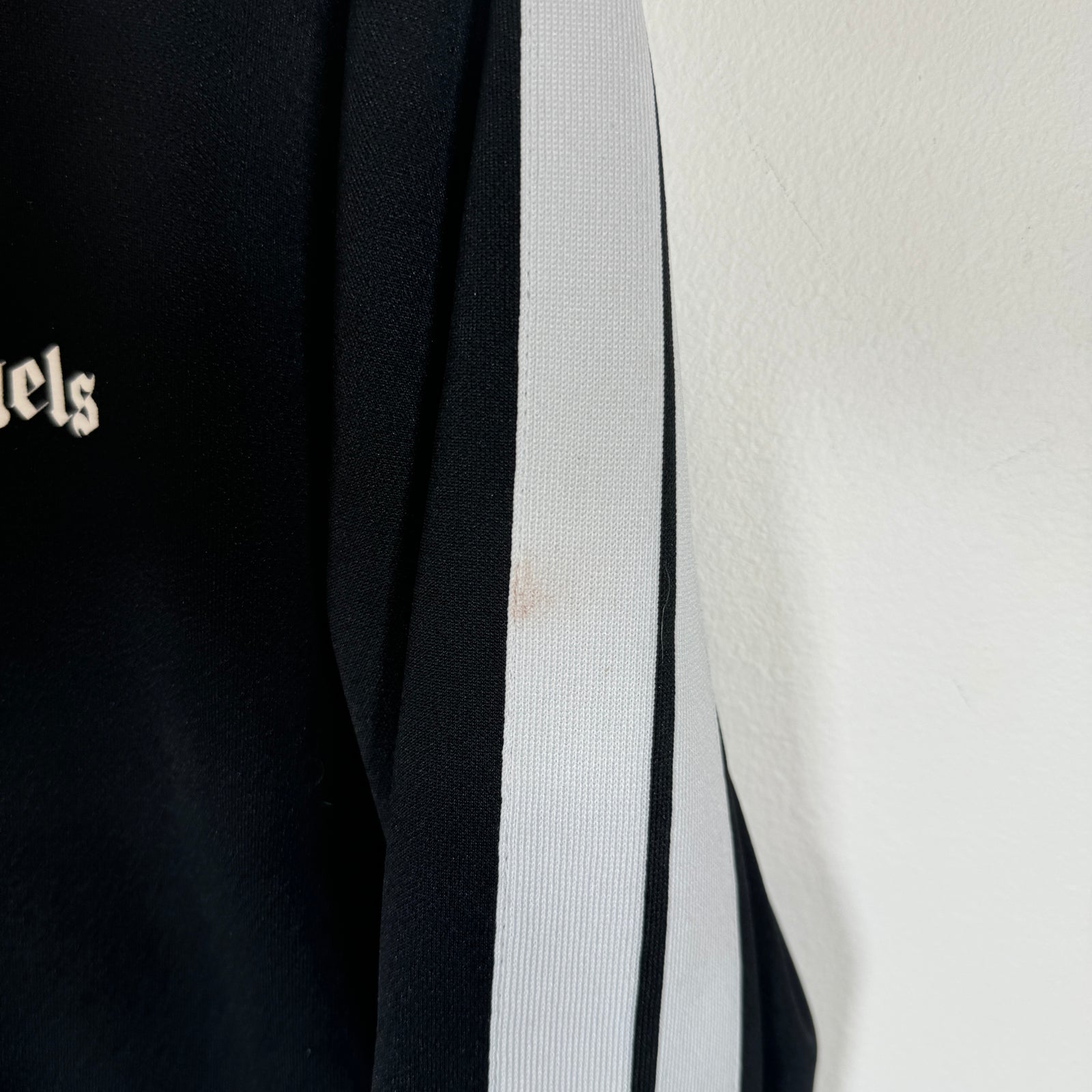 Palm Angels Black Track Jacket Size L