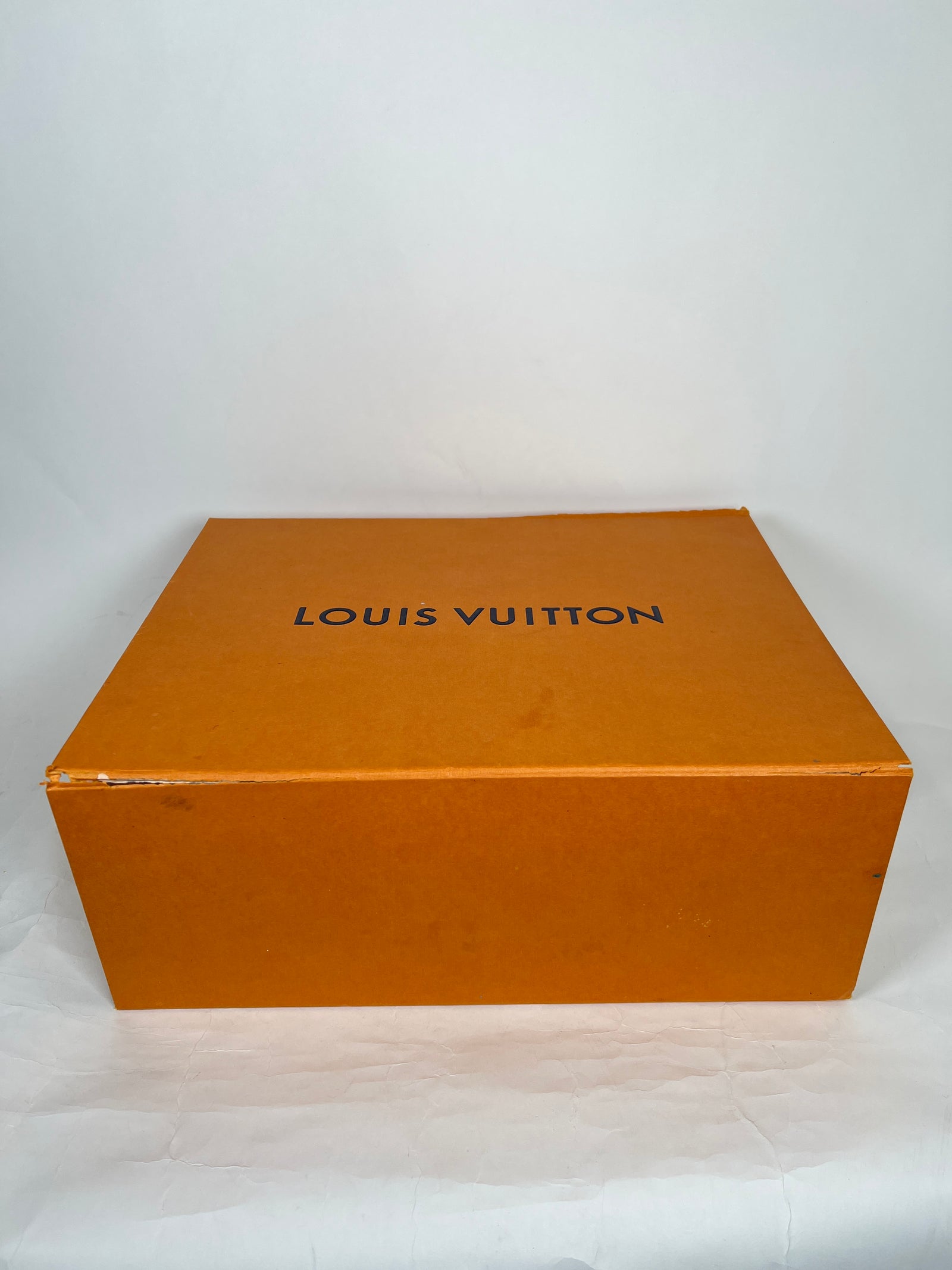 Louis Vuitton Graphite Monogram Leather Slides Size LV 12
