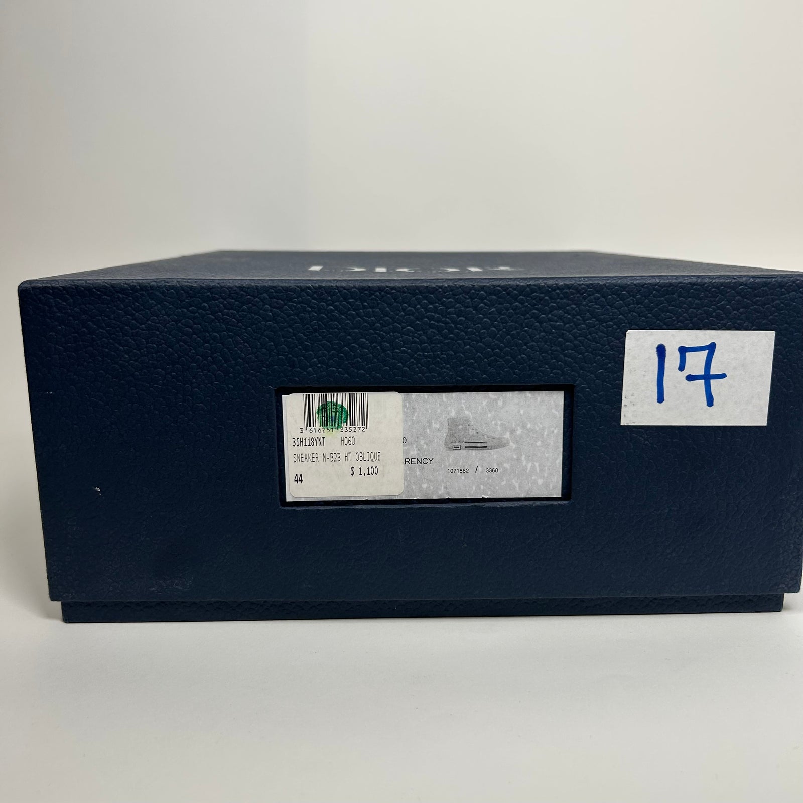 Dior White Monogram B23 Sneakers Size 11