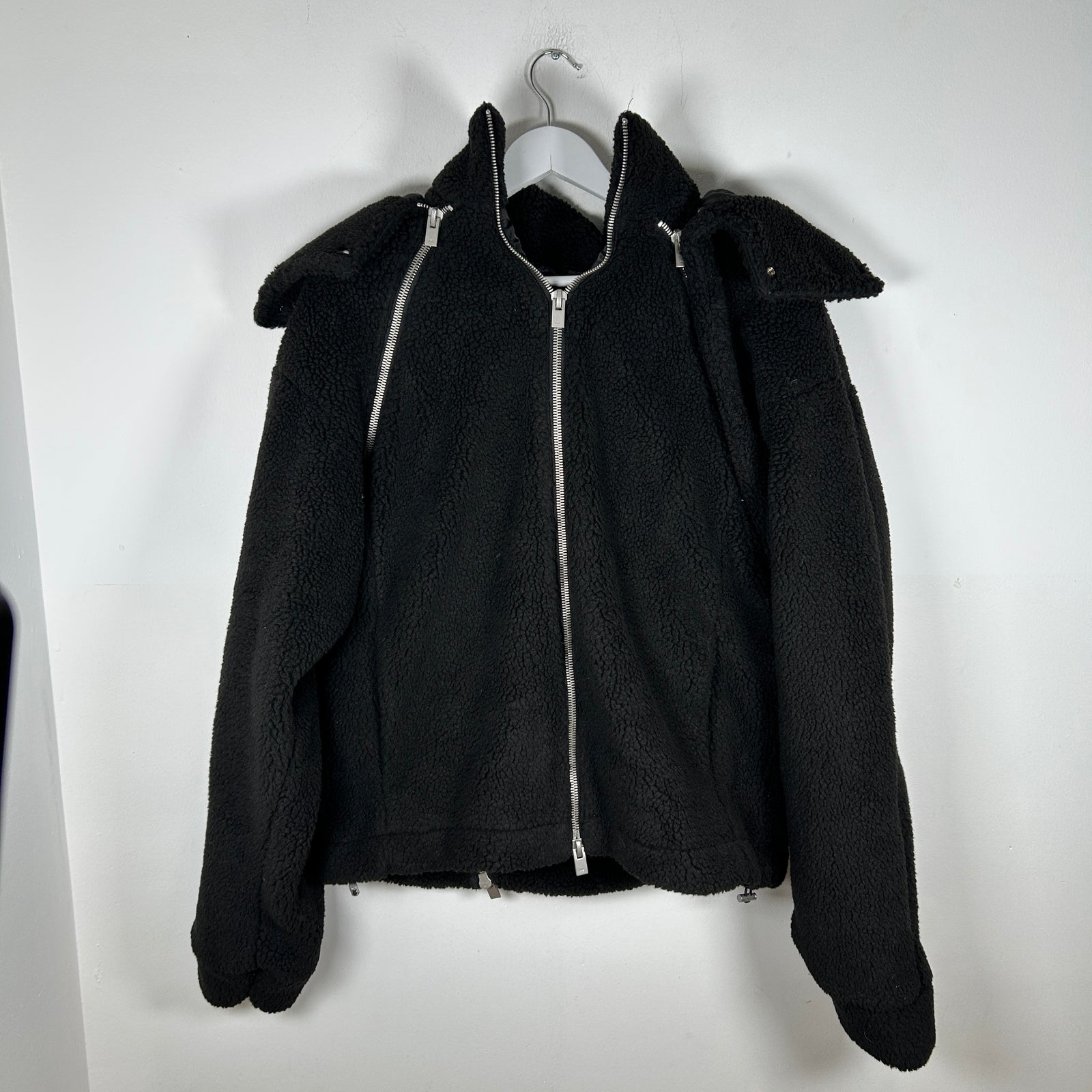 Heliot Emil Truss Zipper Fleece Jacket Size L