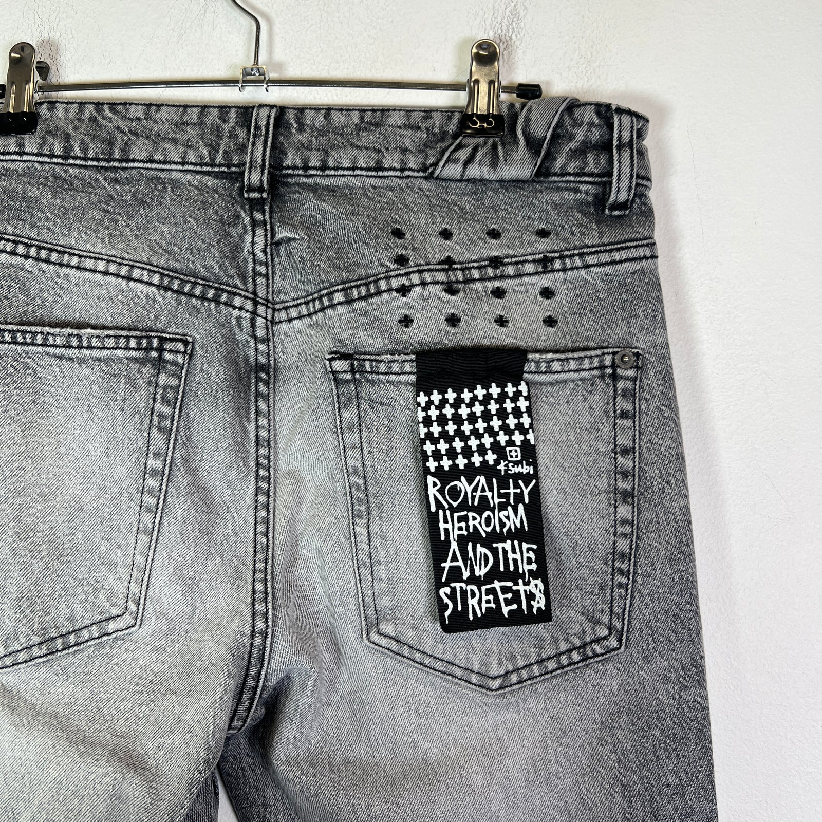 Ksubi Chitch Smoke Scatter Denim Jeans