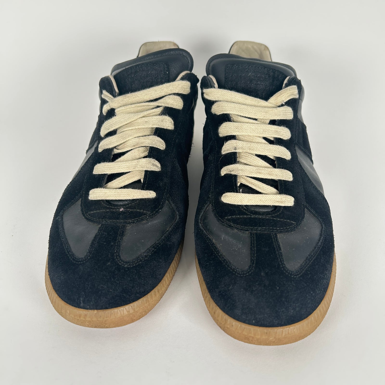 Maison Margiela Black Gum Sole Repilca Gats Size 43