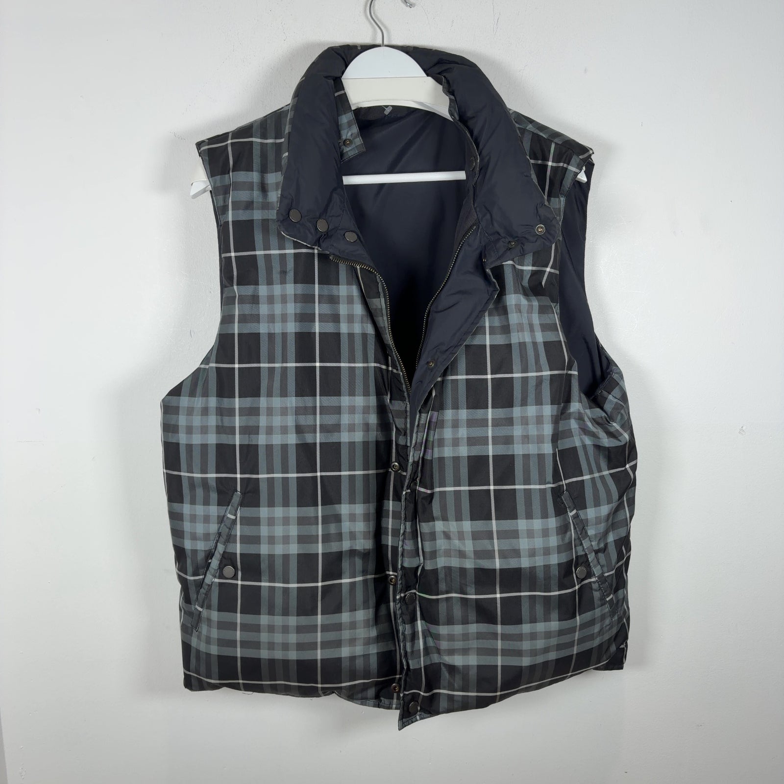 Burberry Equestrian Logo Puffer Vest