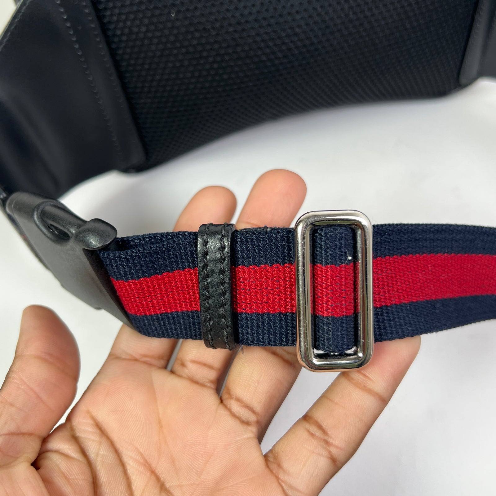 Gucci GG Supreme Web Crossbody Bag
